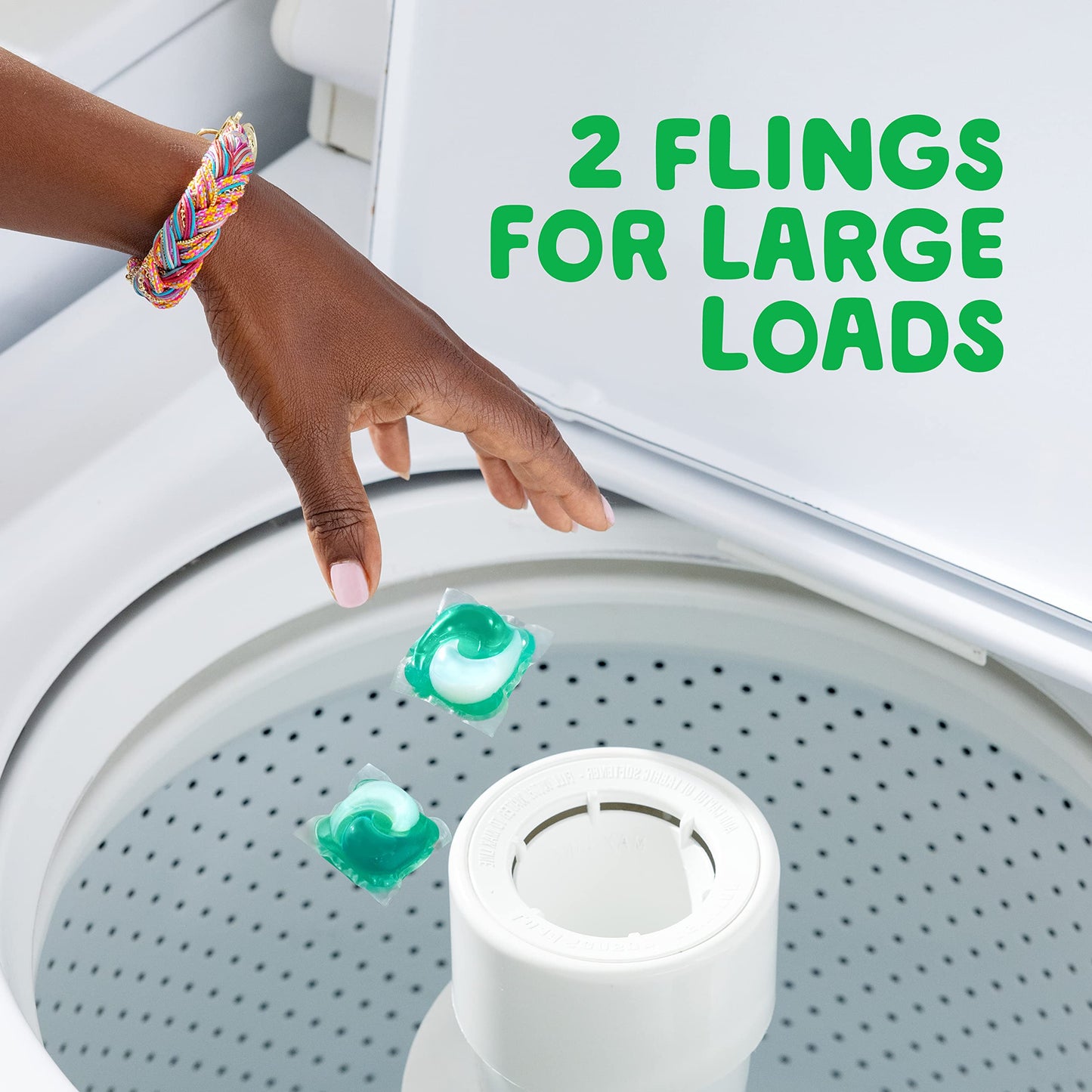 Gain Flings Laundry Detergent Pacs Super Fresh Blast Scent with Odour Defense, 76 Count 🍁 All In One Marketplace Canada