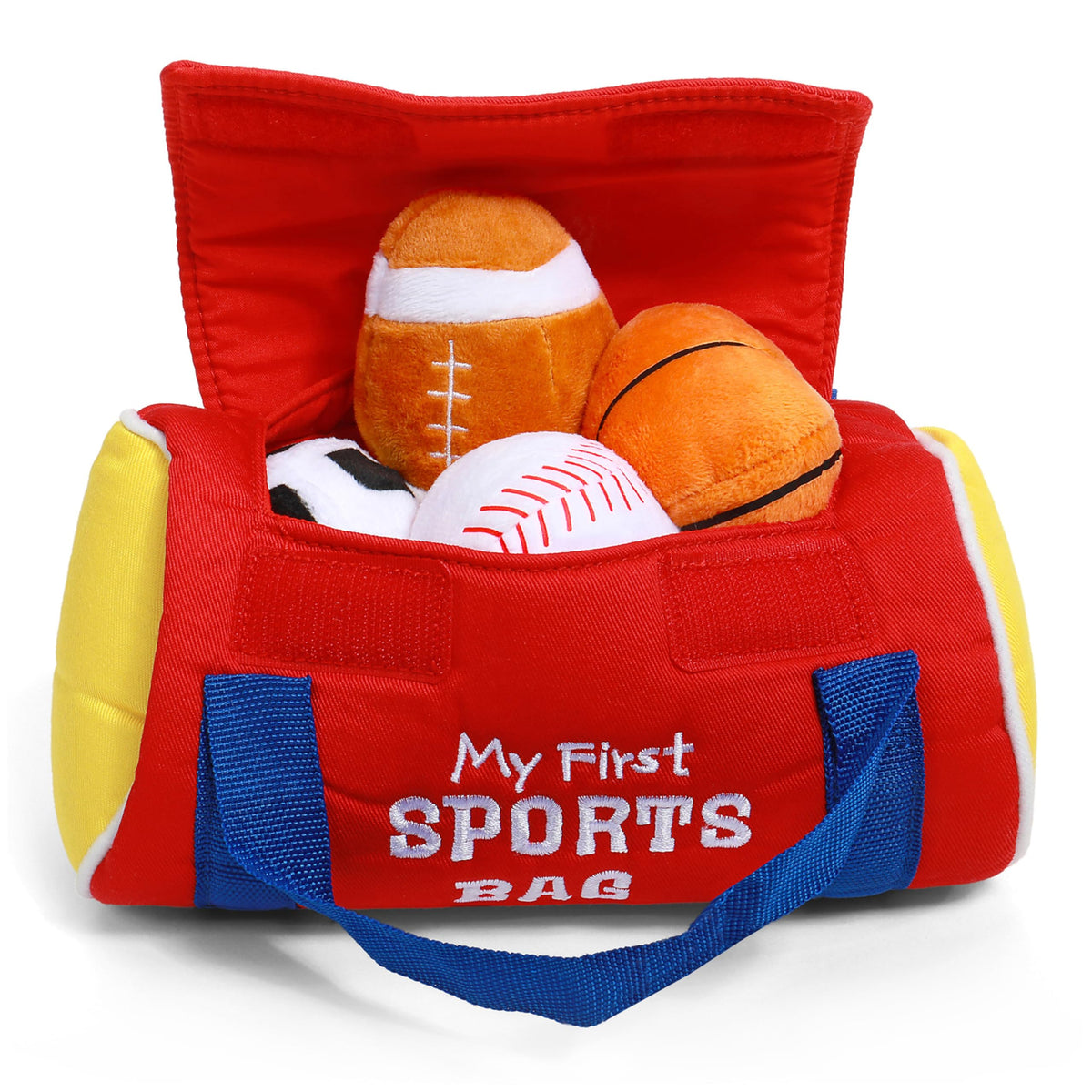Baby GUND My First Sports Bag Stuffed Plush Playset, Baby Gift Toys for Boys and Girls Ages 1 & Up, 5 Piece, 8" 🍁 All In One Marketplace Canada