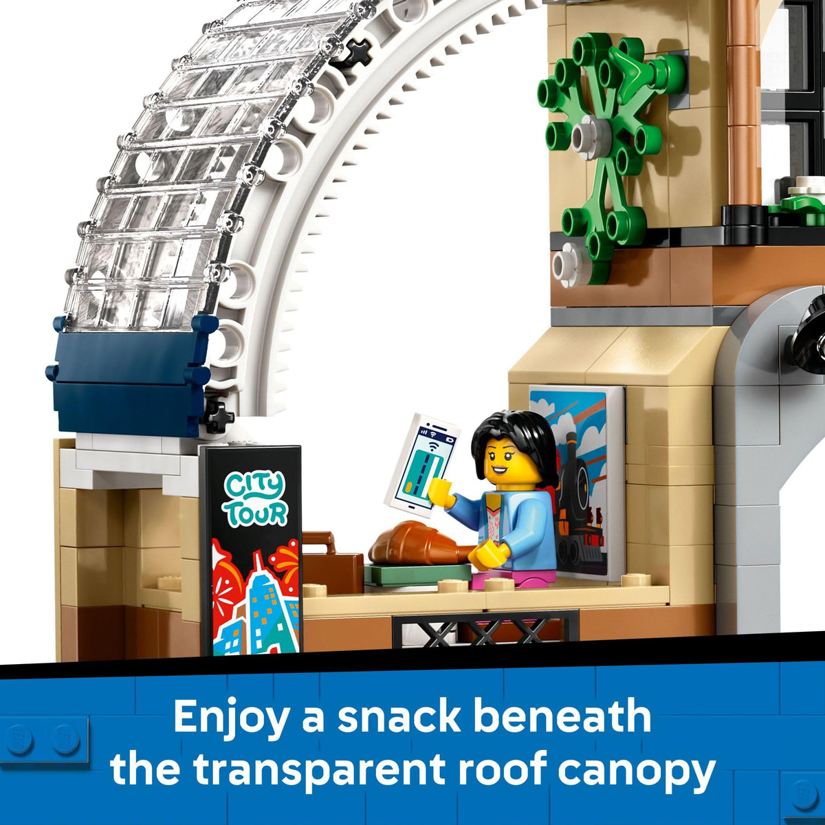 LEGO City Central Train Station Building Toy - Multi-Level Pretend Play Set for Boys & Girls, Ages 7+ - Building Blocks for Kids - Gift Idea for Birthdays - 60469 🍁 All In One Marketplace Canada