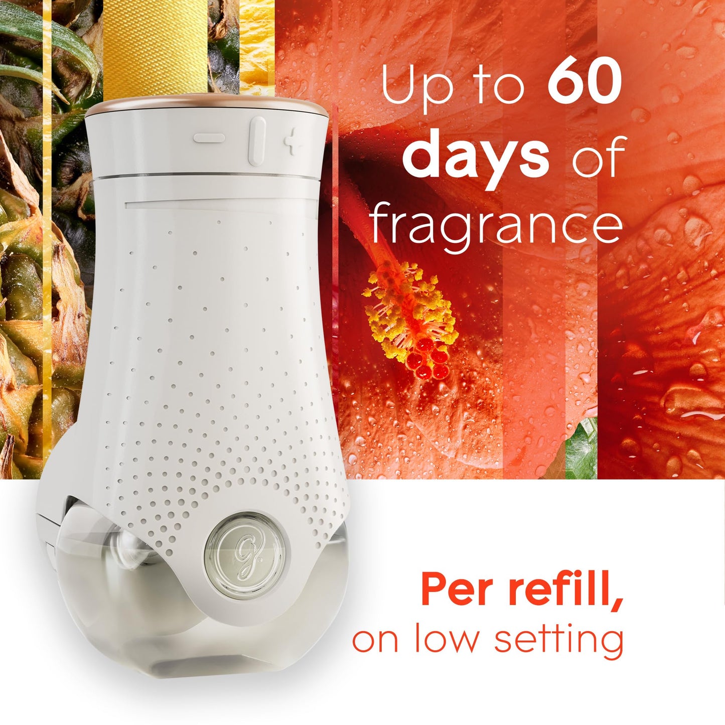 Glade PlugIns Air Freshener Oil Refill, Scented and Essential Oils for Home and Bathroom, Hawaiian Breeze, 10 Refills 🍁 All In One Marketplace Canada
