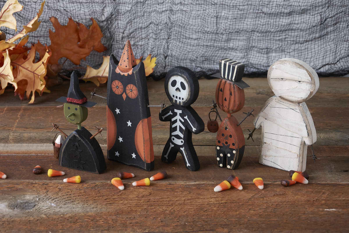 Primitives by Kathy Vintage Style Chunky Witch Sitter Halloween Figurine New