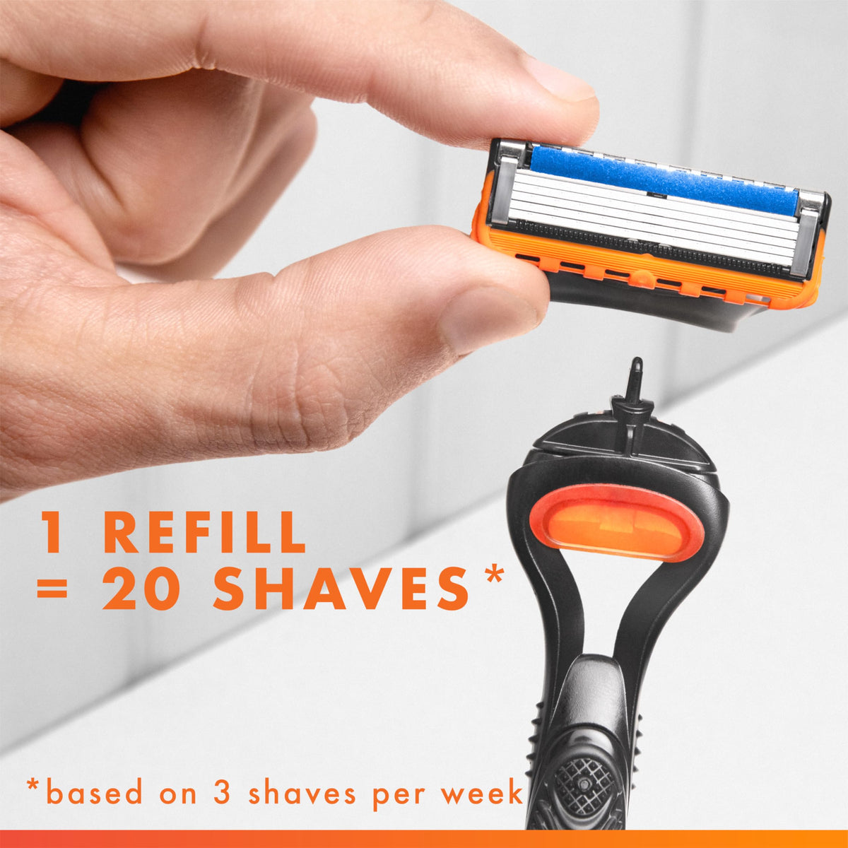 Gillette Fusion5 Razor Blades for Men, 4 Razor Blade Refills 🍁 All In One Marketplace Canada