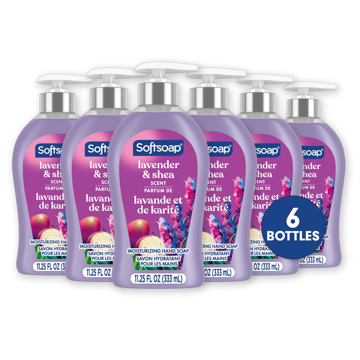 Softsoap Liquid Hand Soap, Lavender and Shea Scent, 332 mL (6 Pack) 🍁 All In One Marketplace Canada