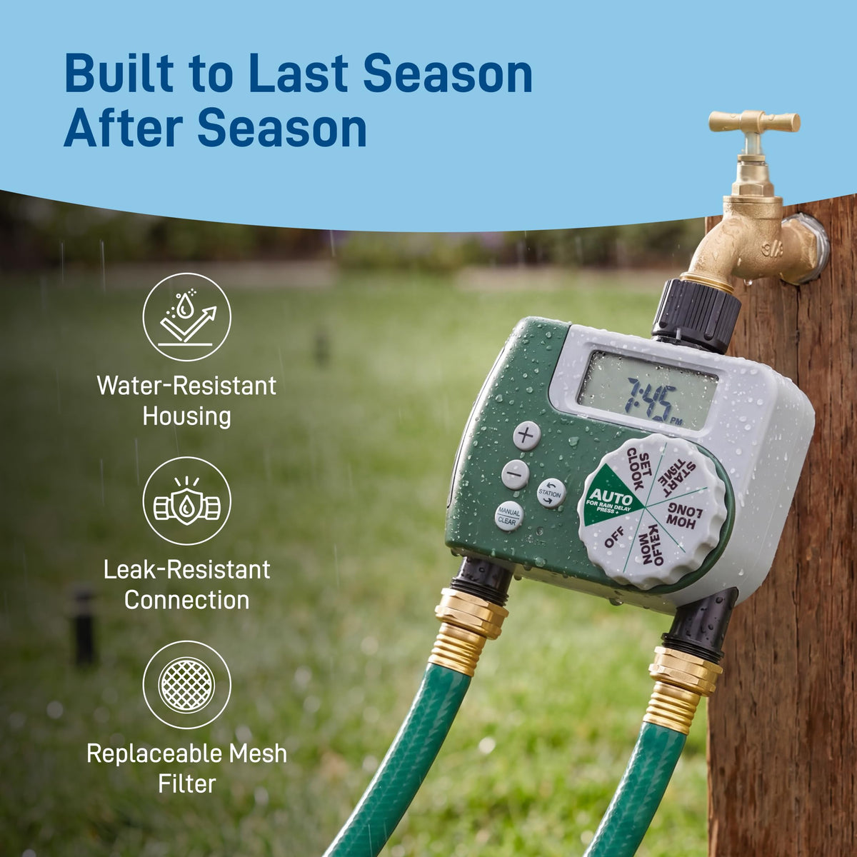 Orbit 58910 2-Outlet Programmable Digital Hose Watering Timer 🍁 All In One Marketplace Canada