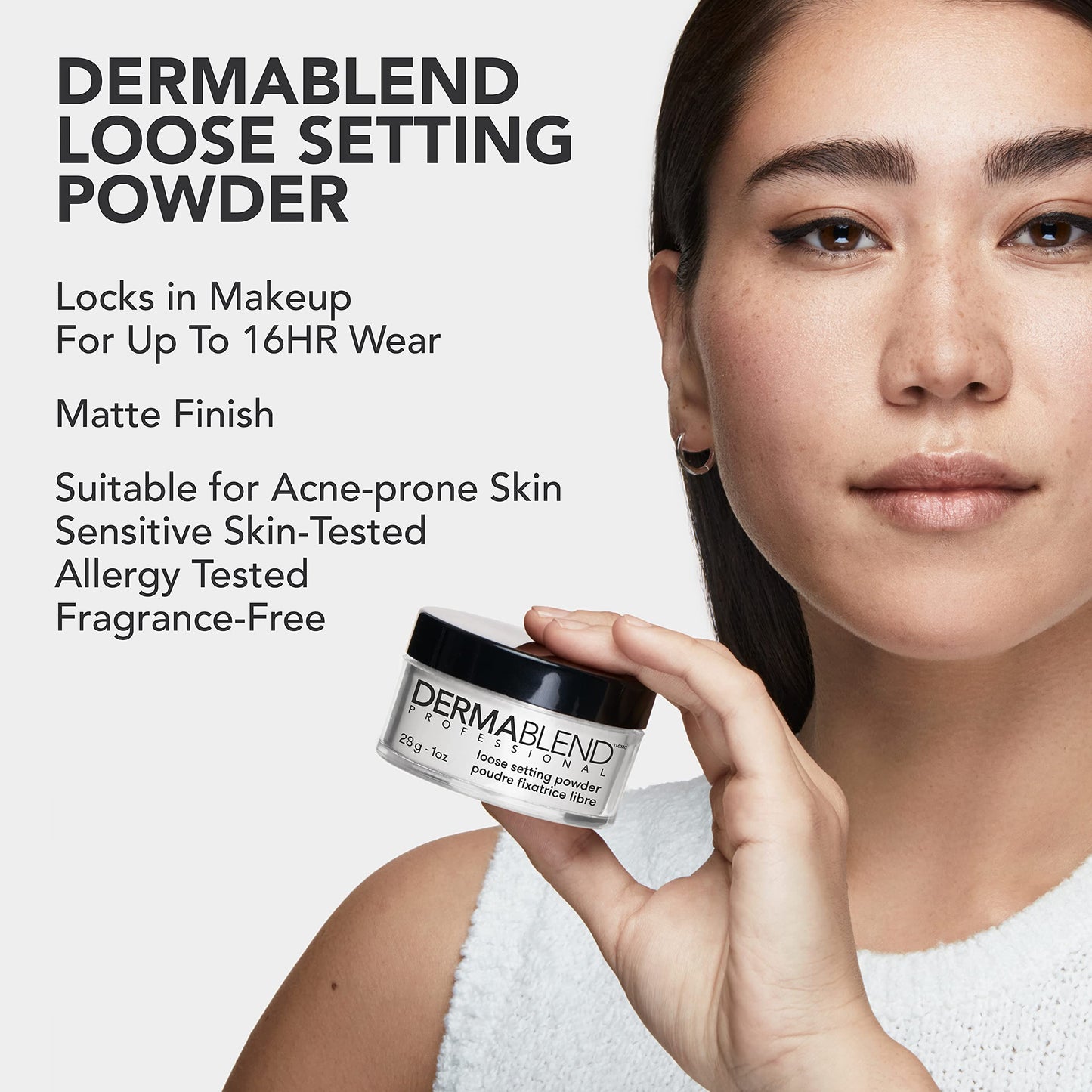 Dermablend Loose Setting Powder, Translucent Powder for Face Makeup, Mattifying Finish and Shine Control, 28g 🍁 All In One Marketplace Canada