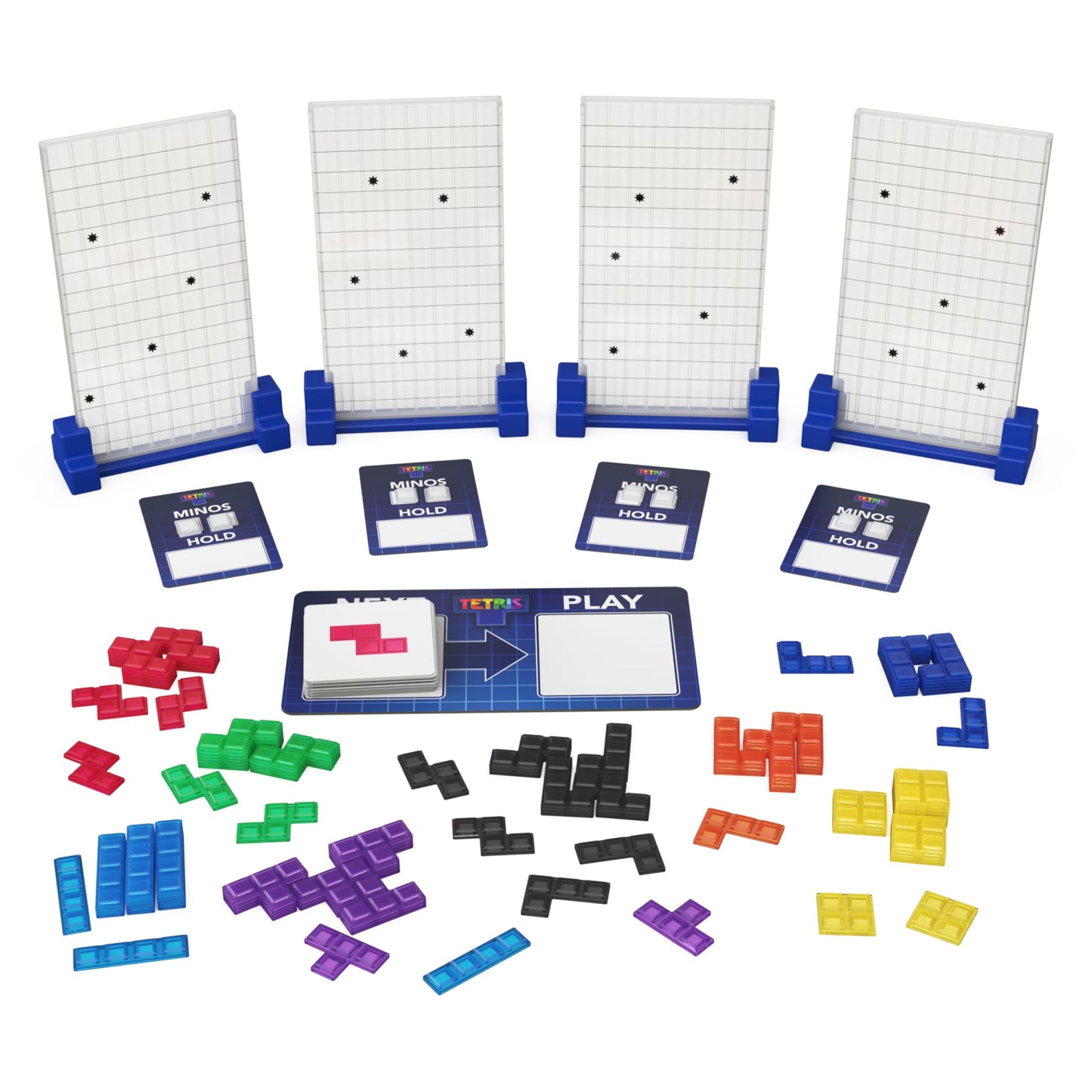 Spin Master Games, Tetris: The Board Game, Play the Classic Puzzle Game Tetris in Real Life, Multiplayer Head-to-Head Puzzle Challenge, 2-4 Players, for Ages 8 & Up 🍁 All In One Marketplace Canada