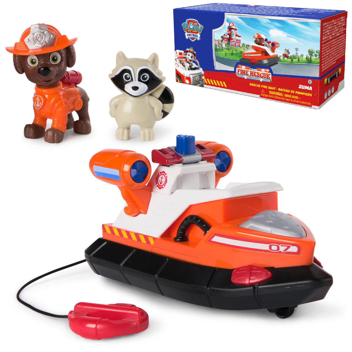 PAW Patrol Fire Rescue Zuma Rescue Fire Boat Toy Vehicle Set 🍁 All In One Marketplace Canada