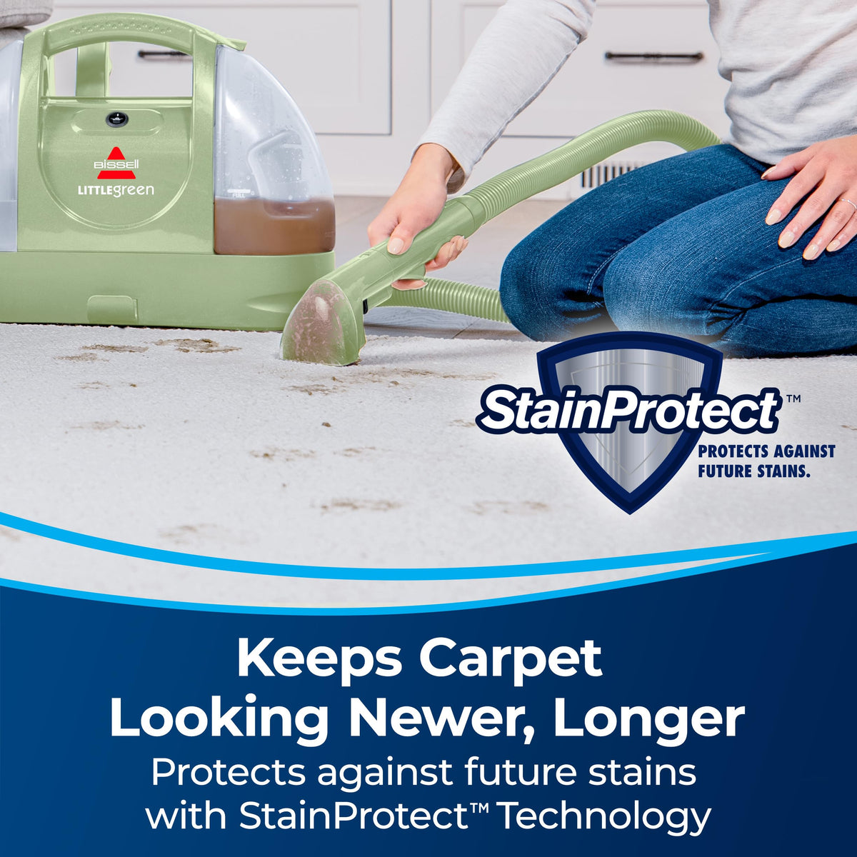 BISSELL Professional Pet Spot and Stain Plus OXY Formula for Portable Carpet Cleaners, 32oz, Removes Pet Urine Vomit and Odours, Car Detailer Solution, Little Green and SpotClean Compatible, 2034C 🍁 All In One Marketplace Canada