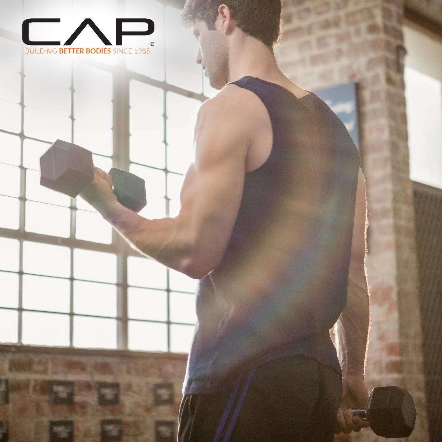 CAP Barbell 10 LB Pair Coated Hex Dumbbell Weight 🍁 All In One Marketplace Canada