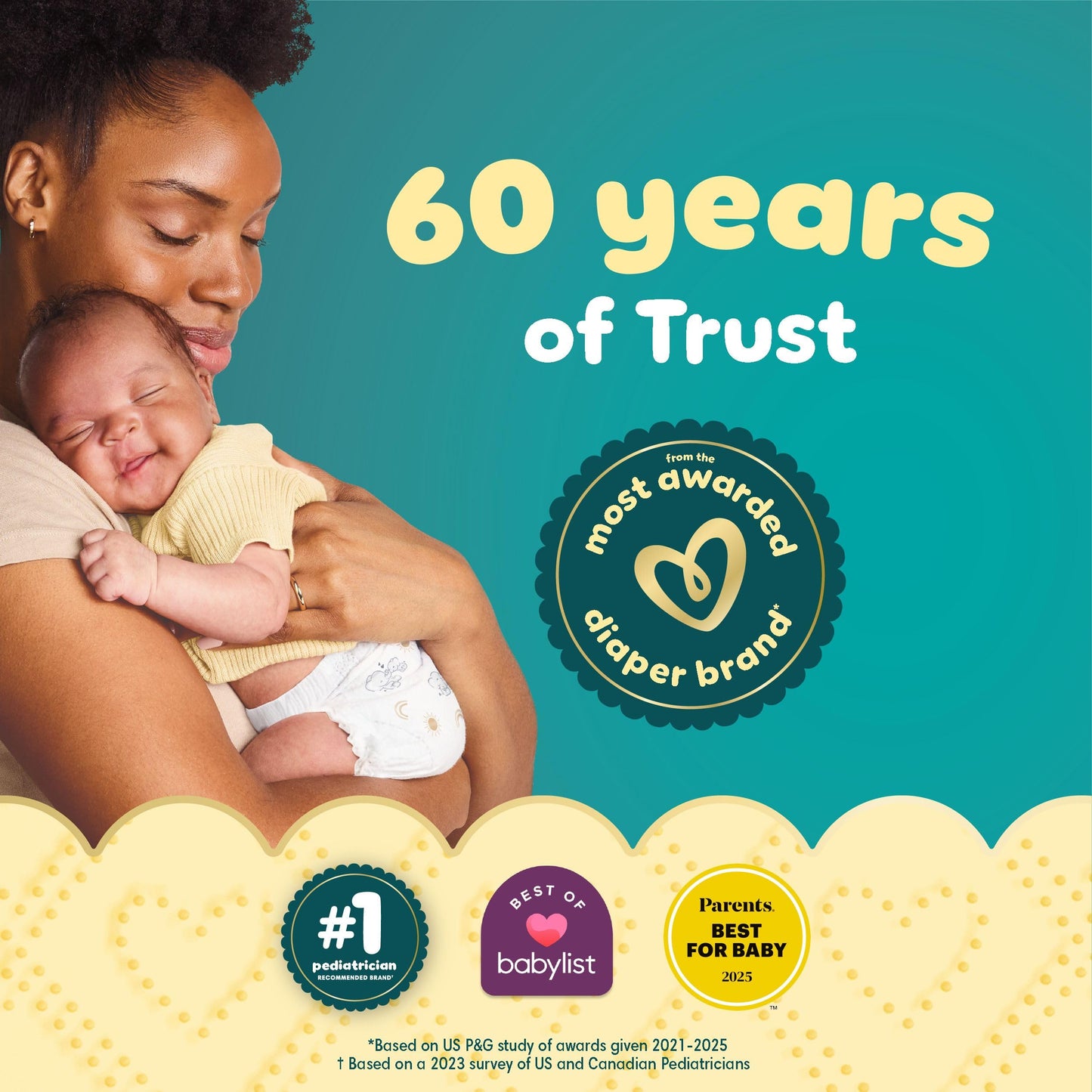 Pampers Swaddlers Diapers, Size 3, Absorbent, Keeps Baby Dry and Comfortable, Skin Safe Disposable Baby Diaper, 1 Pack (Count of 132) 🍁 All In One Marketplace Canada