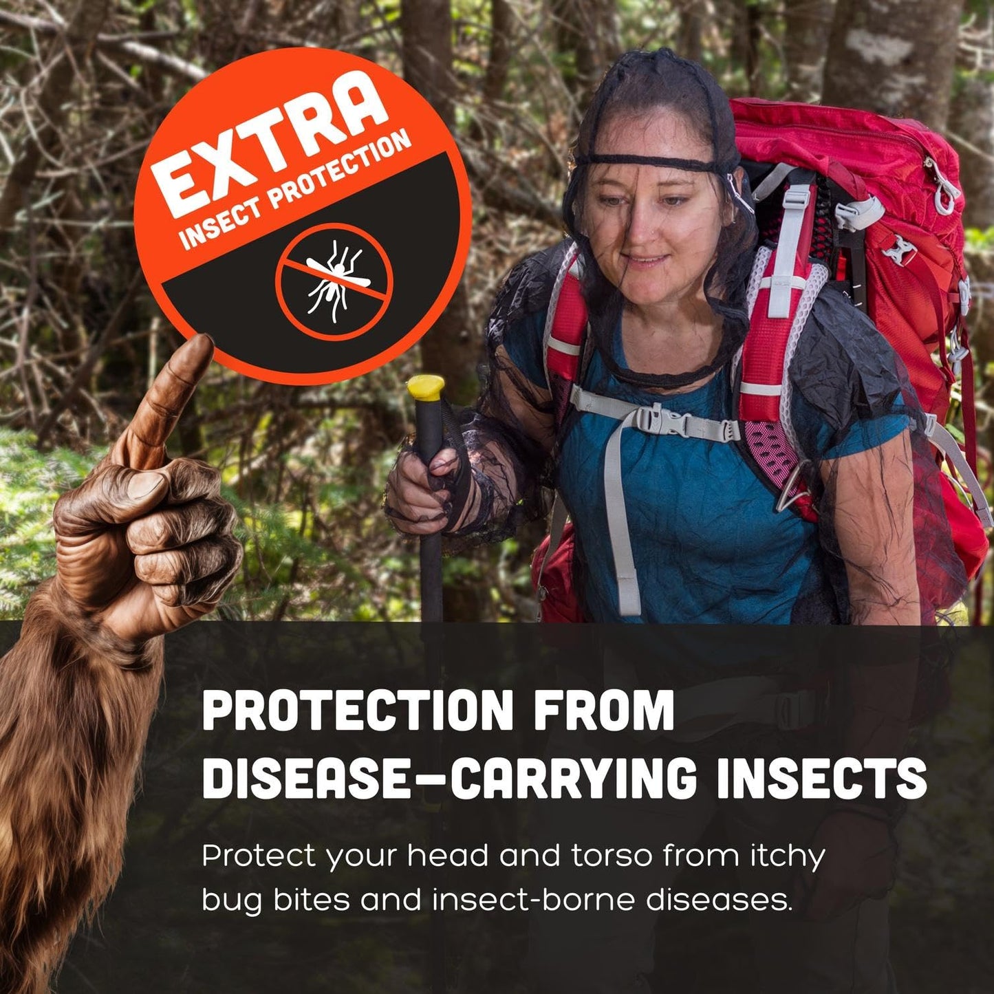 Ben's InvisiNet Bug Jacket, L/XL, multi, one size (0006-7221) 🍁 All In One Marketplace Canada