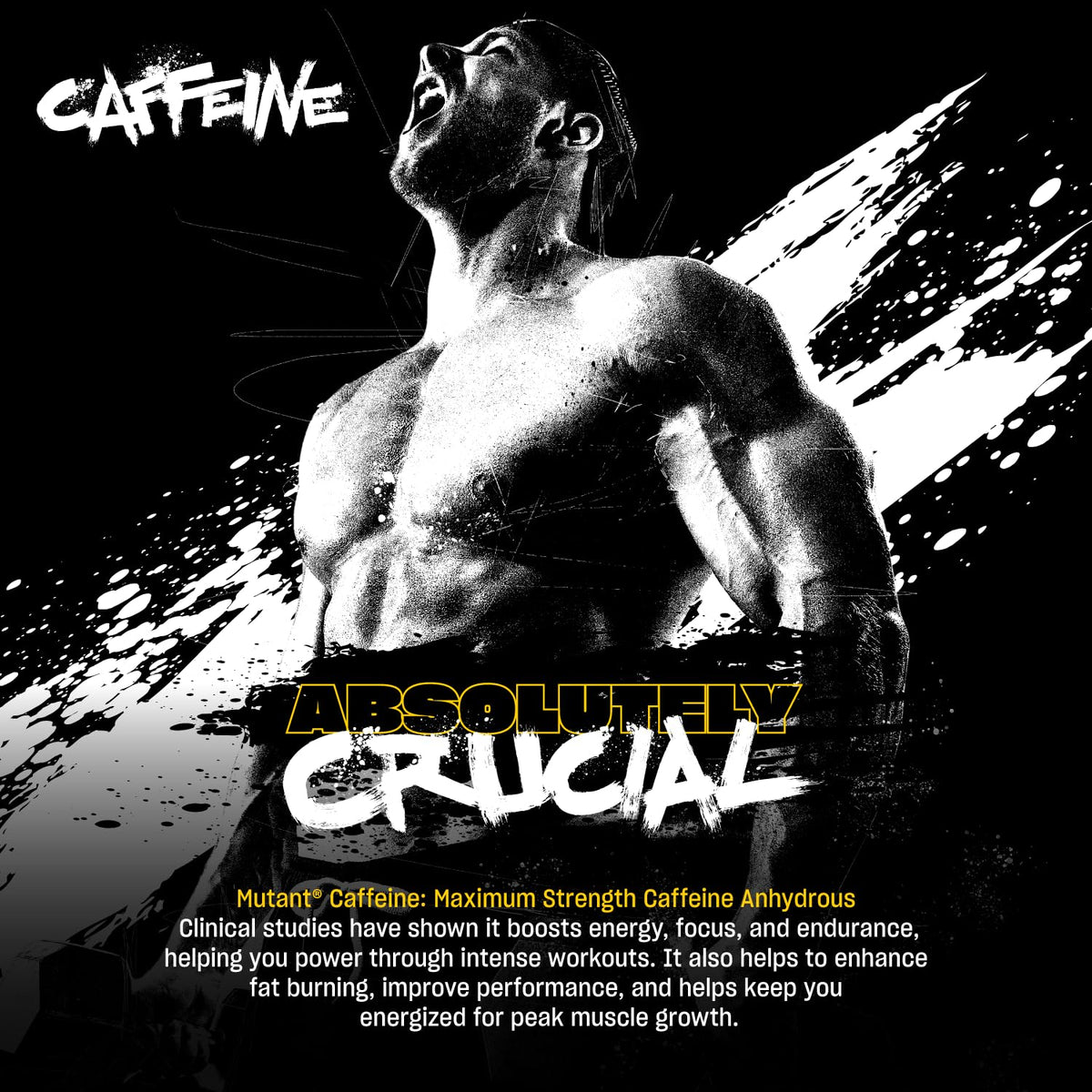 Mutant Caffeine - Maximum strength - 200mg caffeine equivalent - 240 tablets 🍁 All In One Marketplace Canada