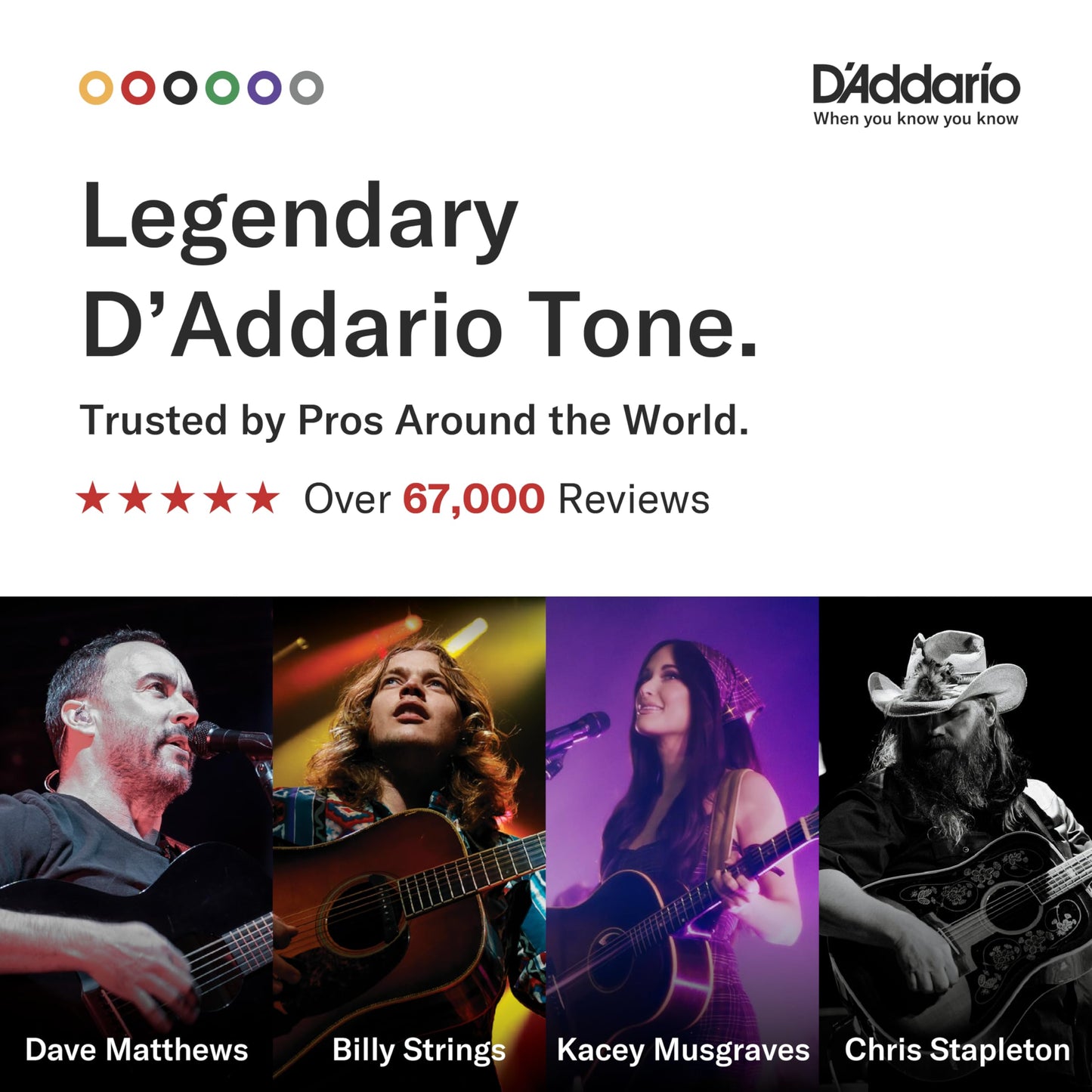 D'Addario EJ17 Phosphor Bronze Acoustic Guitars Strings 3 Pack - Medium 13-56 🍁 All In One Marketplace Canada