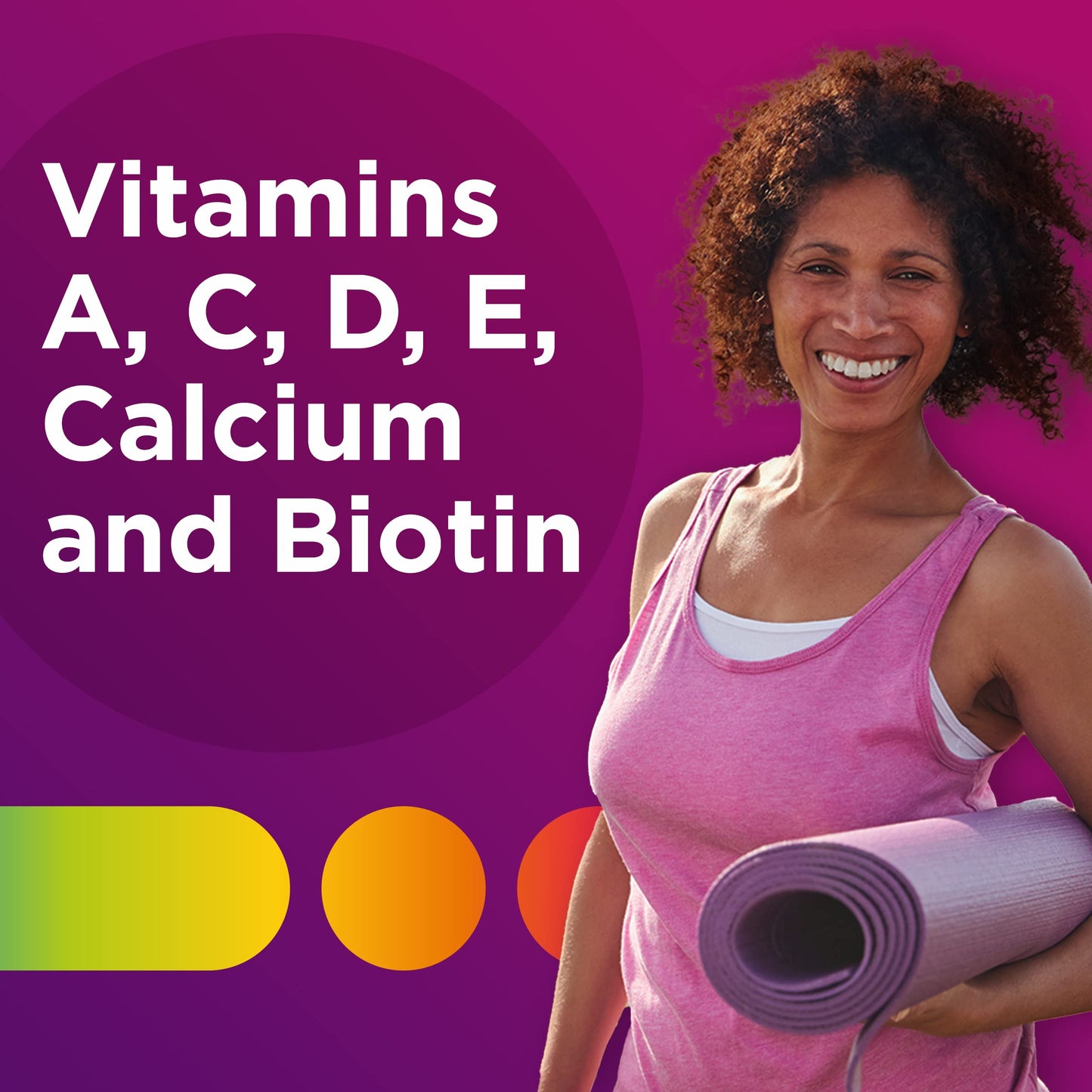 Centrum Women MultiGummies, Multivitamins/Minerals Gummies, Cherry, Berry, and Orange Flavours, 130 Gummies (Packaging May Vary) 🍁 All In One Marketplace Canada