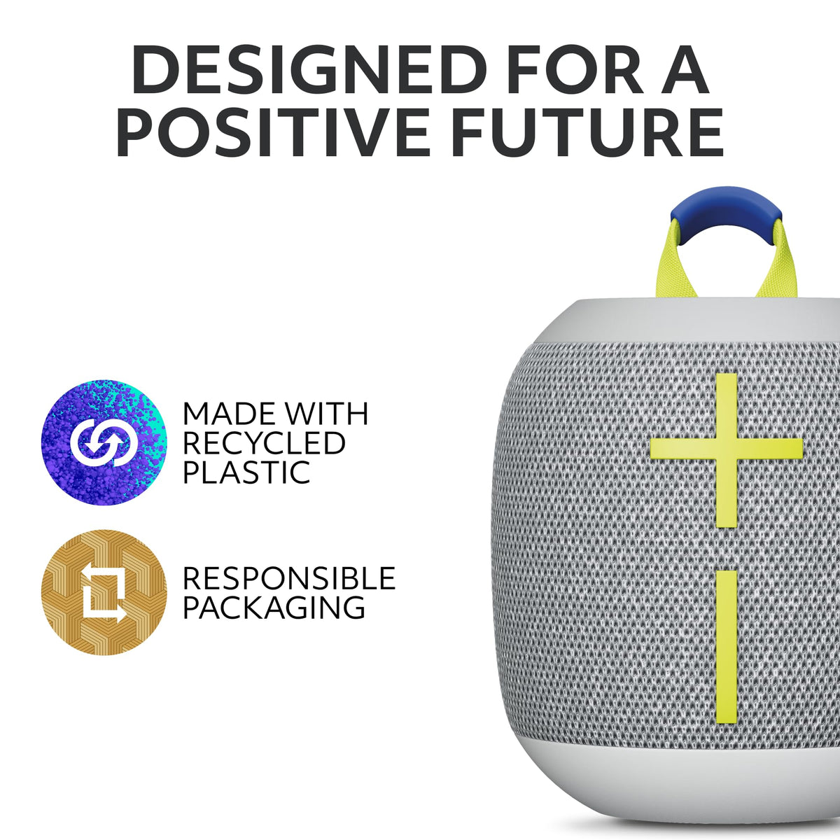 Ultimate Ears WONDERBOOM 4 Portable Waterproof Bluetooth Speaker with Big Bass and 360-Degree Sound, Dustproof Floating Speaker with 131ft (40m) Range - Gray 🍁 All In One Marketplace Canada