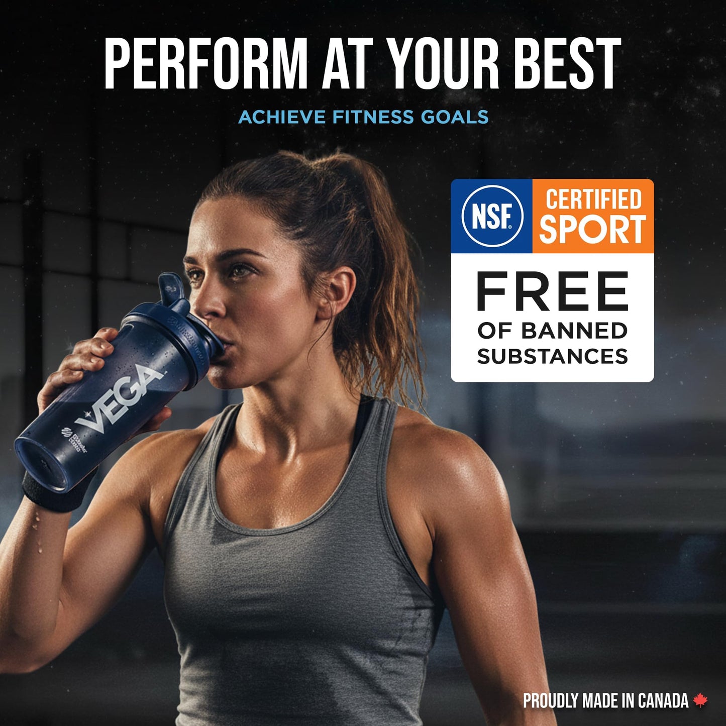 Vega Protein + Recovery, Berry – 30g Vegan Protein, Dairy & Gluten Free, Probiotics, NSF Certified, 801 g (19 Servings) 🍁 All In One Marketplace Canada