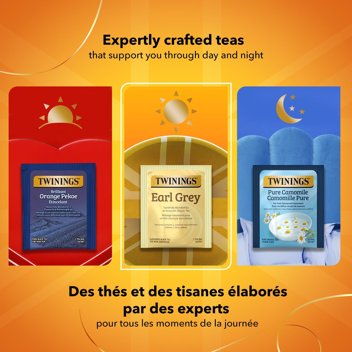 Twinings Herbal Camomile Individually Wrapped Teabags, Naturally Caffeine-Free, Made with 100% Pure Camomile Blossoms, 20 Count (Pack of 6), Enjoy Hot or Iced 🍁 All In One Marketplace Canada