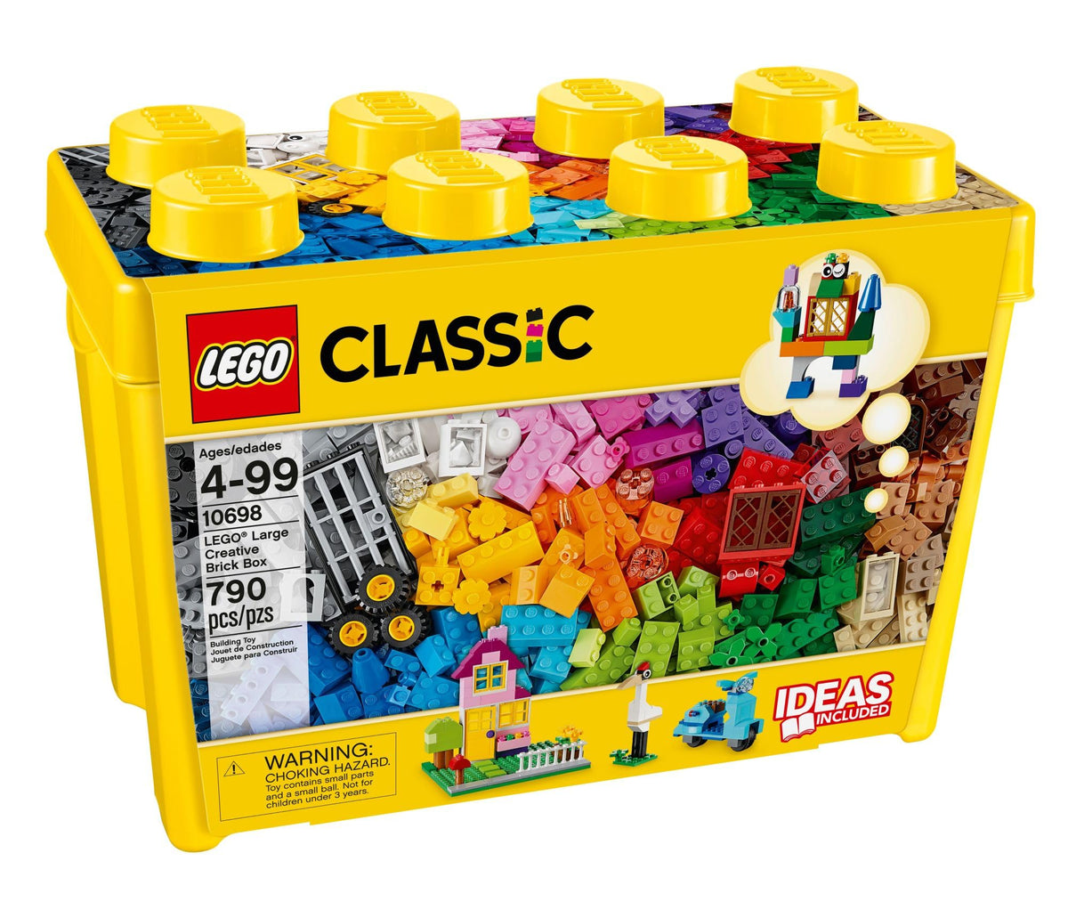 LEGO Classic Large Creative Brick Box 10698 Building Toy Set, Toy Storage Solution for Home or Classrooms, Interactive Building Toy for Kids, Boys, and Girls 🍁 All In One Marketplace Canada