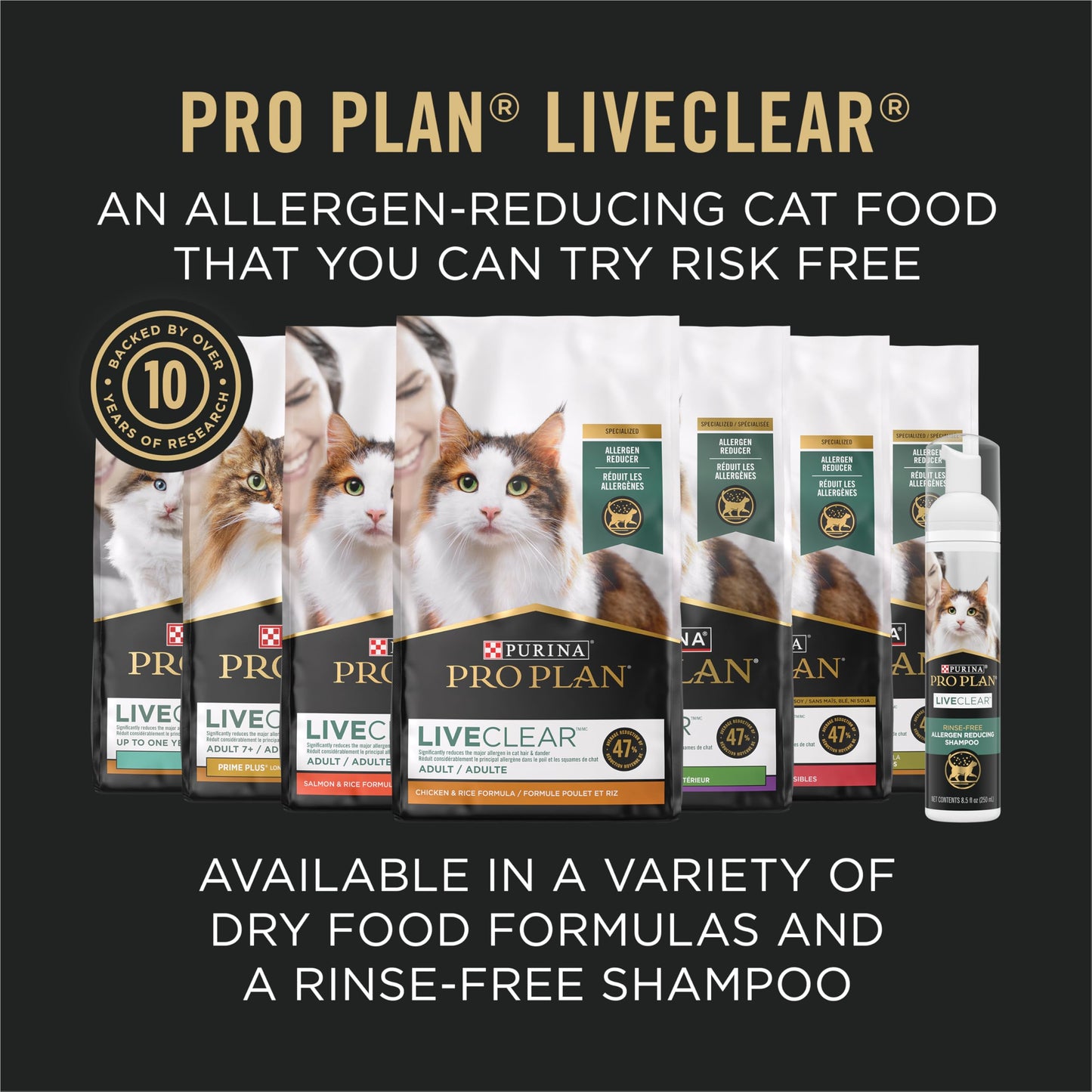 Purina Pro Plan Specialized LiveClear Dry Cat Food, Chicken & Rice - 7.26 kg Bag (1 Pack) 🍁 All In One Marketplace Canada