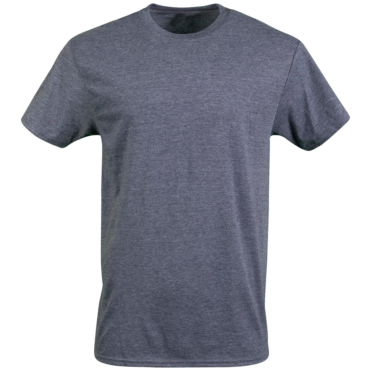 Gildan Men's Crew T-Shirts, Multipack, Style G1100, Navy/Heather Navy/Indigo Blue (5-Pack), XX-Large 🍁 All In One Marketplace Canada