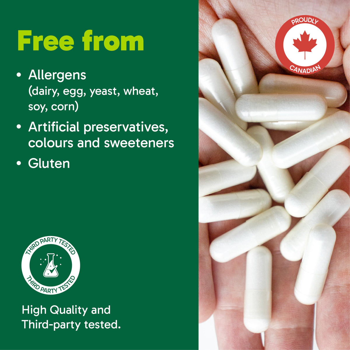 Organika MSM - Joint Support and Inflammation Relief Supplement | Supports Healthier Joints, Bones and Cartilage | Stronger Hair, Skin and Nails | Potent Antioxidant | 1,000mg of MSM - 90 vcaps 🍁 All In One Marketplace Canada