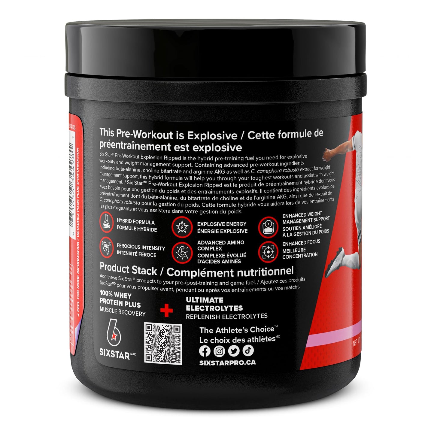 Six Star Pre-Workout Explosion for Men & Women, Pink Lemonade (30 Servings) 🍁 All In One Marketplace Canada