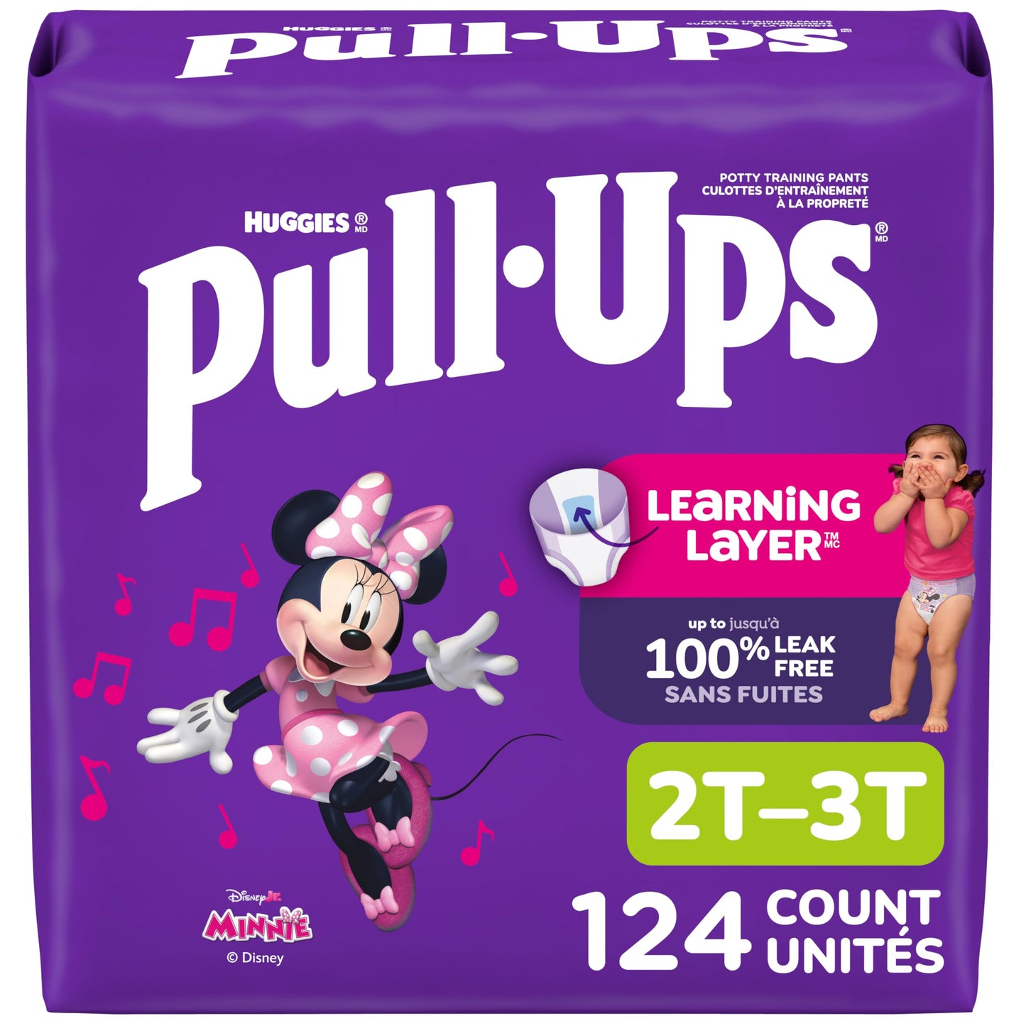 Pull-Ups Girls' Potty Training Pants, 2T-3T (16-34 lbs), 124 Count 🍁 All In One Marketplace Canada