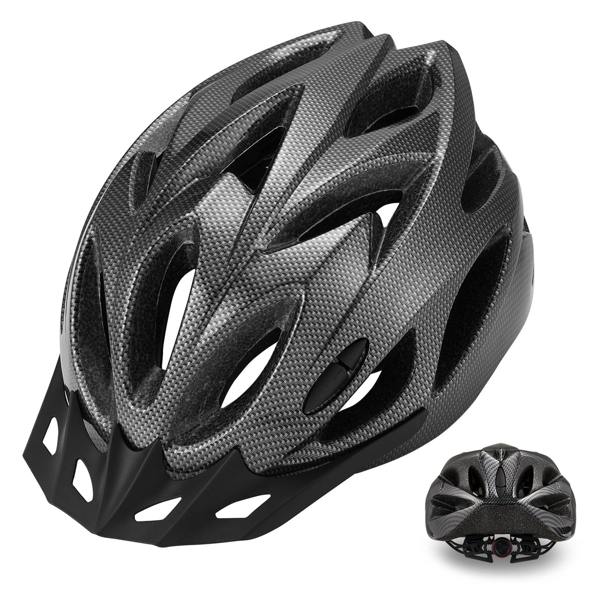 Zacro Bike Helmet Adult Men Women - CPSC Safety Certified Lightweight Bicycle Helmet with Detachable Sun Visor, Mountain Bike Helmet Suitable for Men Women Adults Youth 🍁 All In One Marketplace Canada