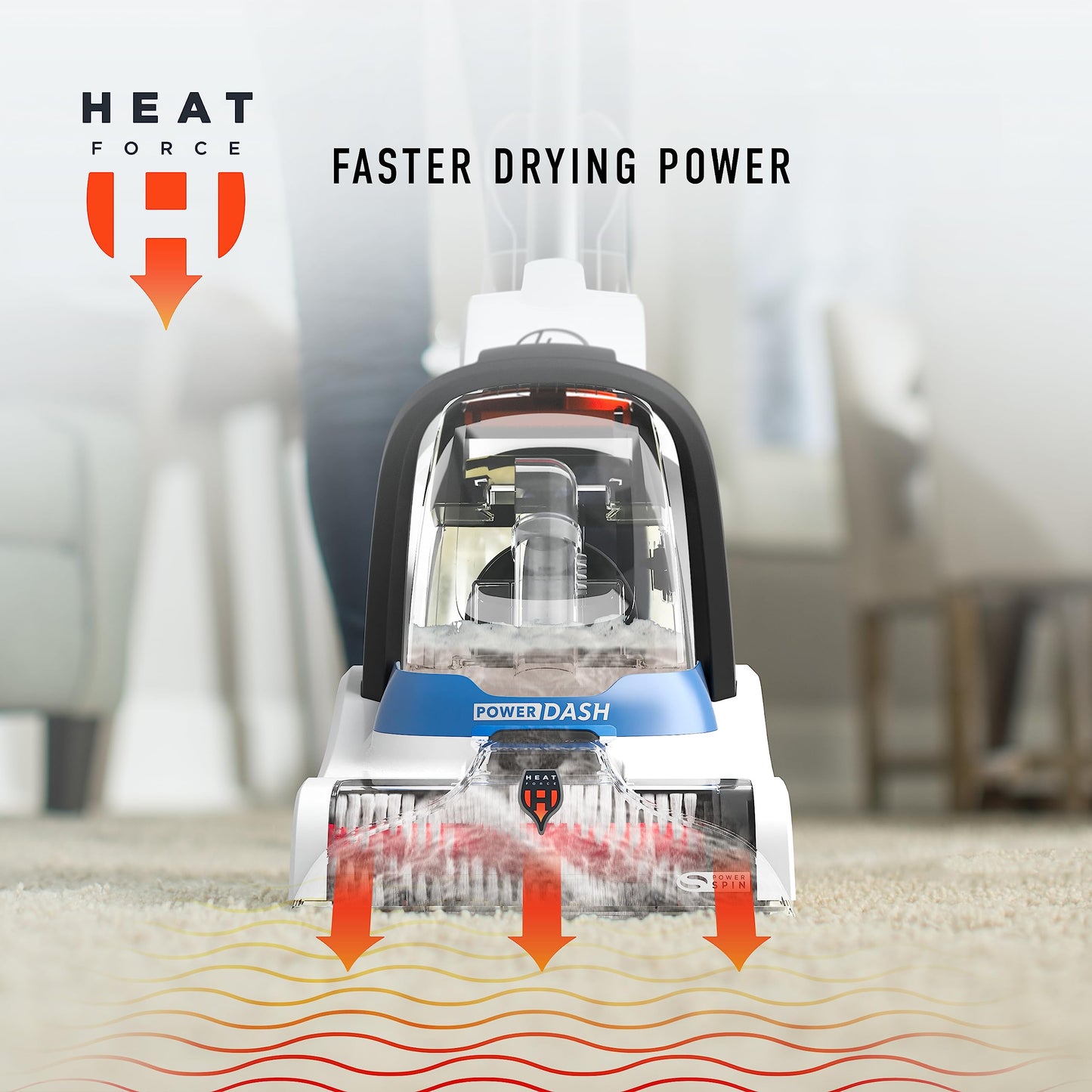 Hoover PowerDash Pet Compact Carpet Cleaner, Shampooer Machine, Lightweight, FH50700 🍁 All In One Marketplace Canada