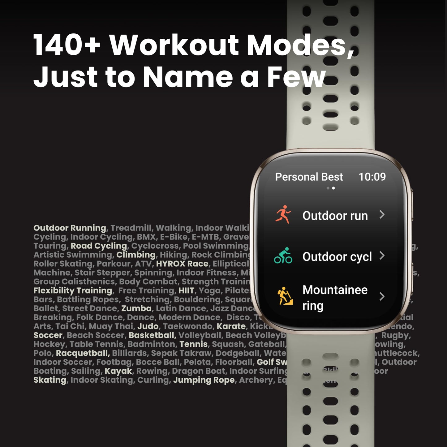 Amazfit Bip 6 Smart Watch 46mm, 14 Day Battery, 1.97" AMOLED Display, GPS & Free Maps, AI, Bluetooth Call & Text, Health, Fitness & Sleep Tracker, 140+ Workout Modes, 5 ATM Water-Resistance, Black 🍁 All In One Marketplace Canada