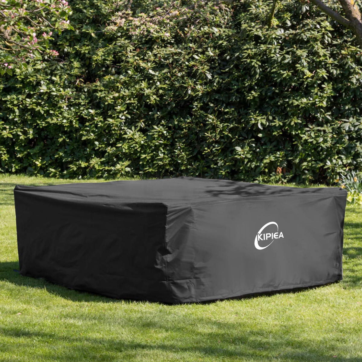Kipiea Rectangular Patio Furniture Cover, Outdoor Table Chair Set Covers, Waterproof&Anti-UV General Seat Cover,98" L x 98" W x 28" H 🍁 All In One Marketplace Canada