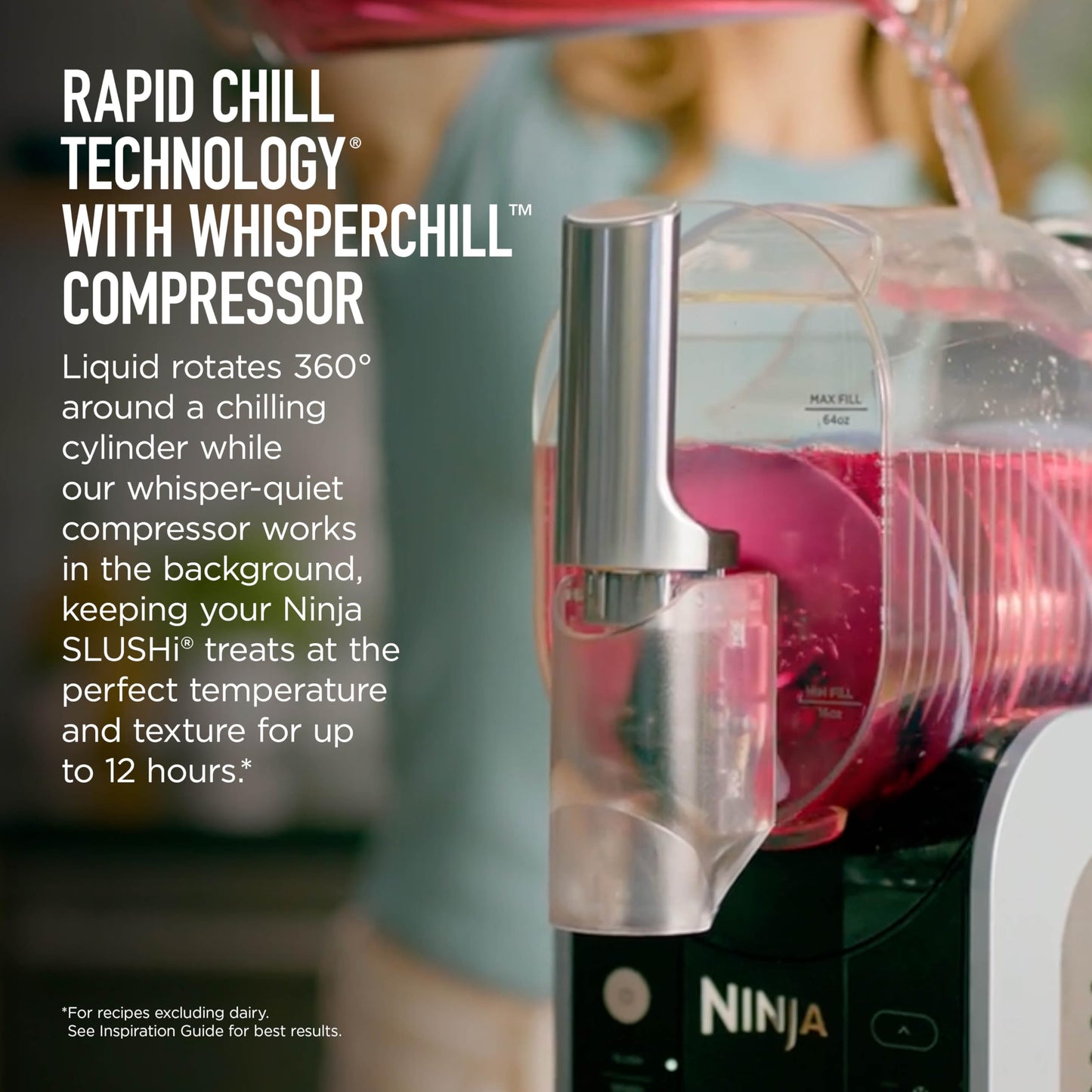 Ninja SLUSHi Professional Frozen Drink & Ice Machine with RapidChill Technology, Slushie Maker, 5 Preset Programs for Frozen Margaritas, Frappés, and More, FS301C (Canadian Version) 🍁 All In One Marketplace Canada
