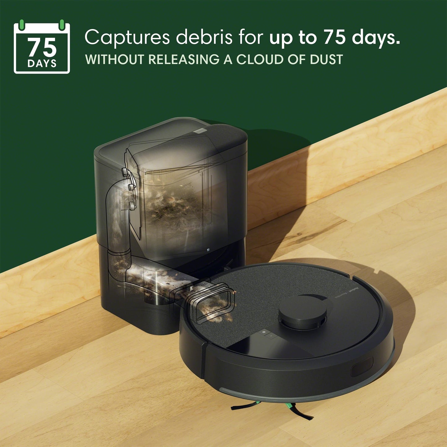 iRobot Roomba 105X Robot Vacuum & Mop Combo, AutoEmpty Dock, Self‑Emptying for Up to 75 Days, 70× Power‑Lifting Suction, Smart LiDAR Mapping, App & Voice Control, Ideal for Homes with Pets & Kids 🍁 All In One Marketplace Canada