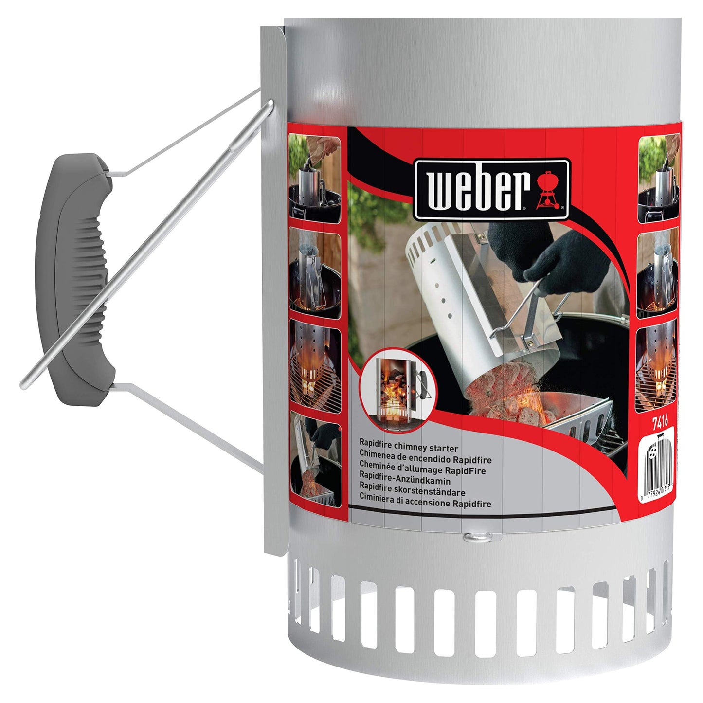 Weber Rapidfire Chimney Starter for Charcoal briquettes (7416) 🍁 All In One Marketplace Canada