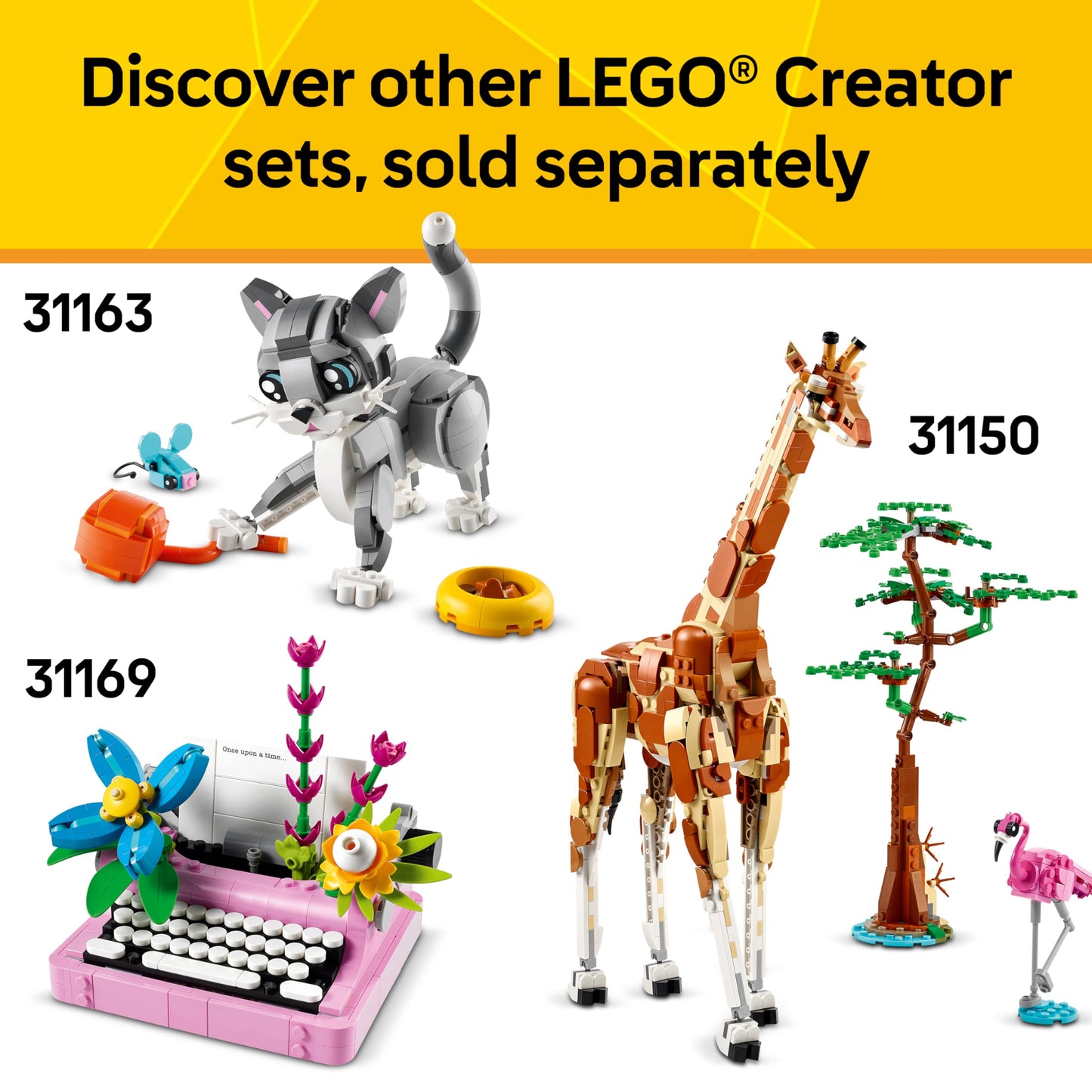 LEGO Creator 3 in 1 Wild Animals Panda Family - Building Toy Kit for Kids with 3 Building Options, Panda, Penguin, or Orca - 8 Year Old Girl & Boy Birthday Gifts - 31165 🍁 All In One Marketplace Canada