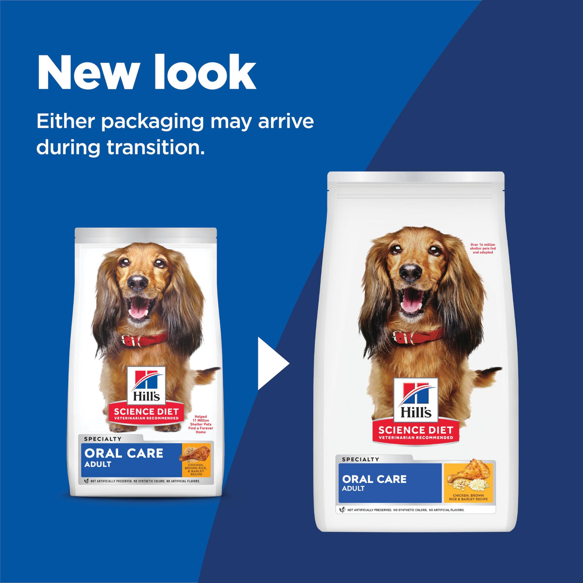 Hill's Science Diet Adult Oral Care Chicken, Rice & Barley Recipe Dry Dog Food 1.81 kg Bag 🍁 All In One Marketplace Canada