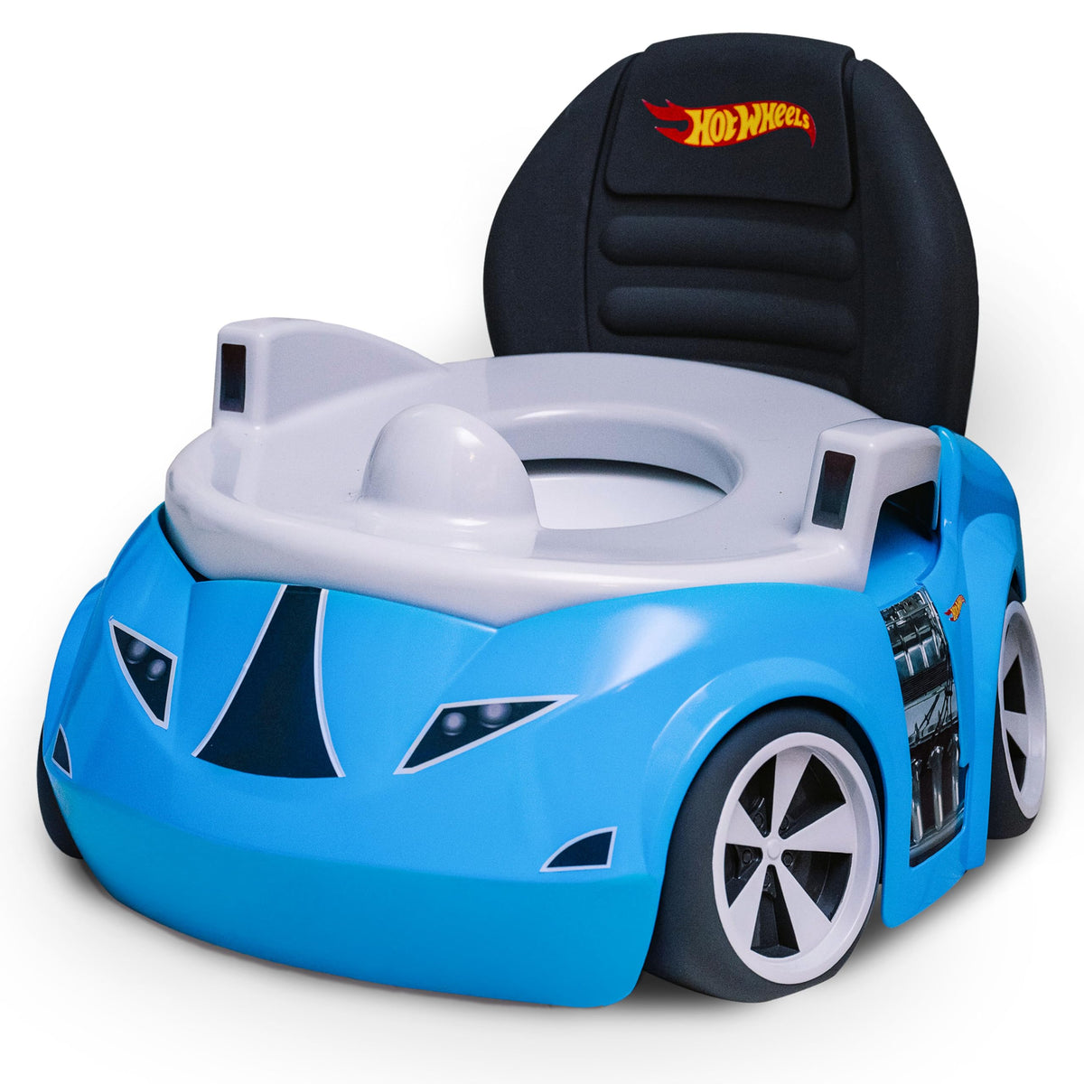 Hot Wheels Blue Race Car Potty Training Toilet, Includes Detachable Toddler Toilet Seat and Kids Potty, Ages 12 Months and Up 🍁 All In One Marketplace Canada