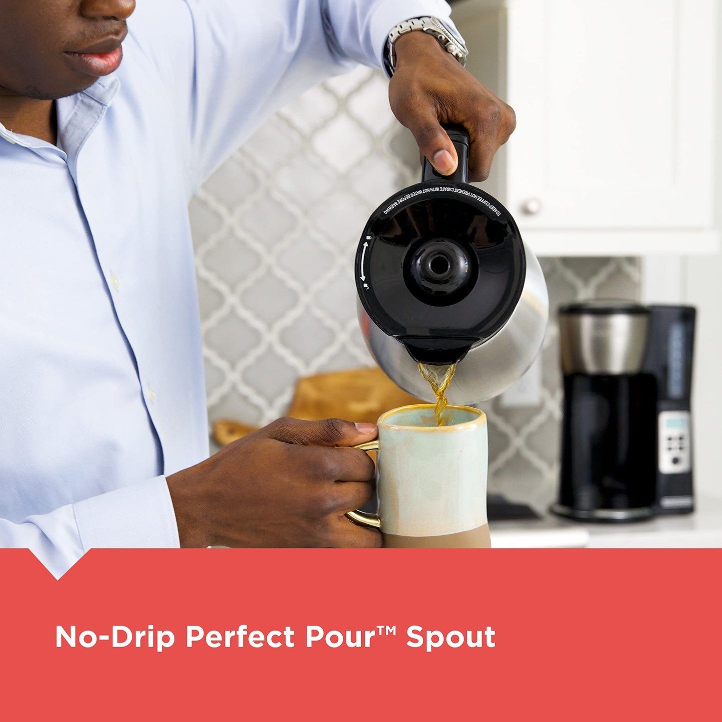 BLACK+DECKER CaféCraft 12-Cup Programmable Coffee Maker, Thermal Carafe 🍁 All In One Marketplace Canada