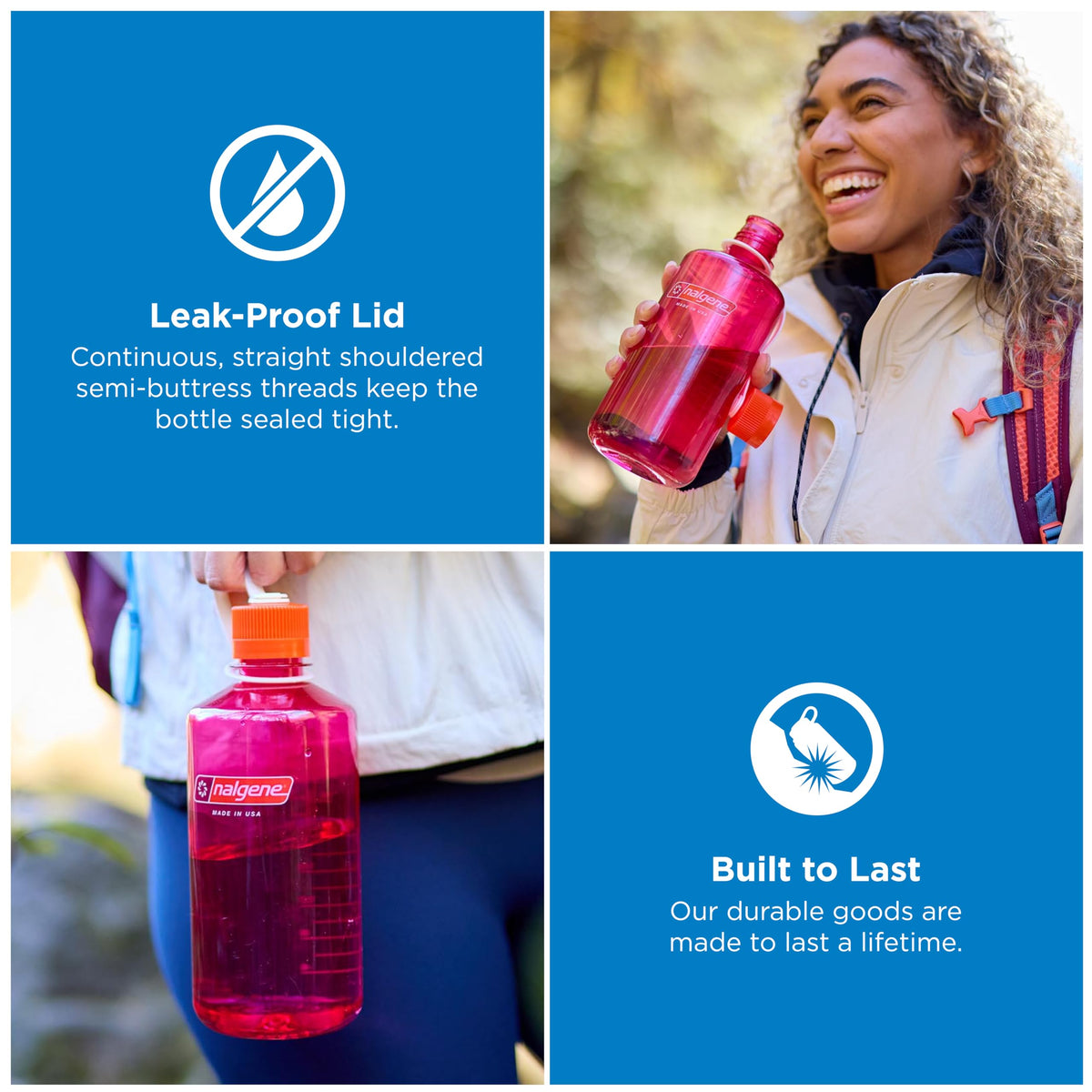 Nalgene 32 oz Narrow Mouth Water Bottle, Seafoam 🍁 All In One Marketplace Canada