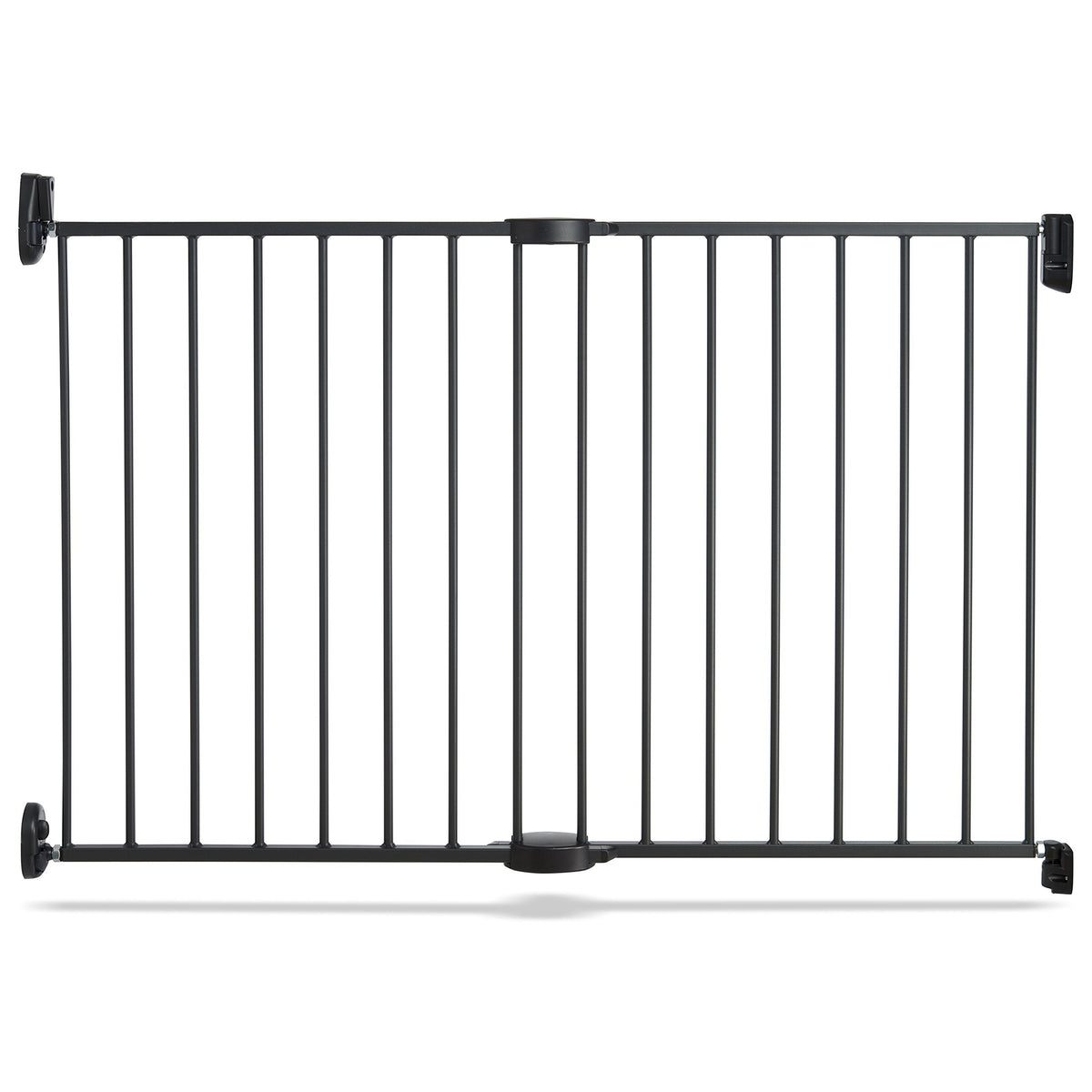 Munchkin Push to Close Baby Gate, Hardware Mounted Safety Gate for Stairs, Hallways and Doors, Extends 28.5 inch to 45 inch Wide, Metal, Dark Grey 🍁 All In One Marketplace Canada