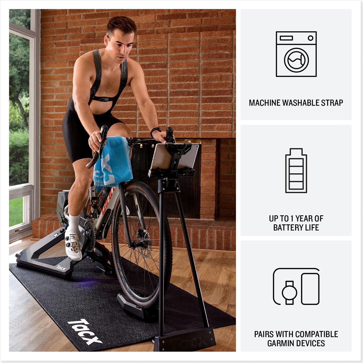 Garmin HRM 200 Heart Rate Monitor, Accurate Heart Rate and HRV Data, Comfortable Machine Washable Strap, M-XL 🍁 All In One Marketplace Canada