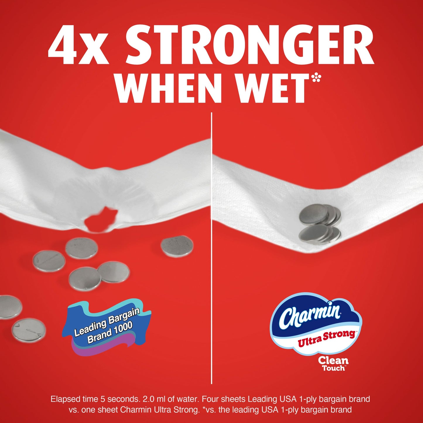 Charmin Toilet Paper Ultra Strong Clean Touch, 12 Family Mega XL Rolls = 84 Regular Rolls 🍁 All In One Marketplace Canada