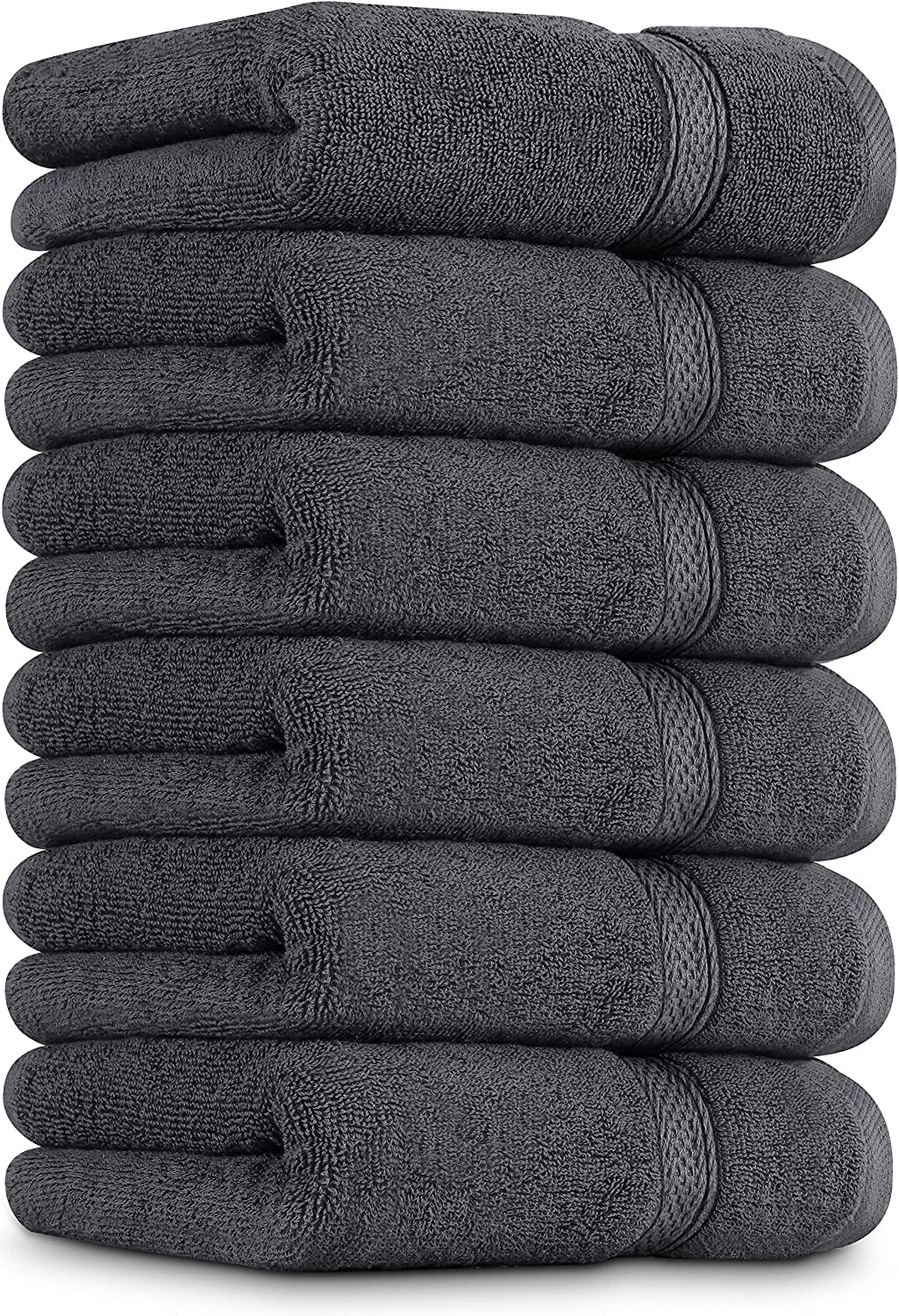 Utopia Towels 6 Pack Premium Hand Towels, 16 by 28 inches, 100% Ring Spun Cotton, Soft and Absorbent 600 GSM Towels for Bathroom, Gym, and Hotel, Grey 🍁 All In One Marketplace Canada