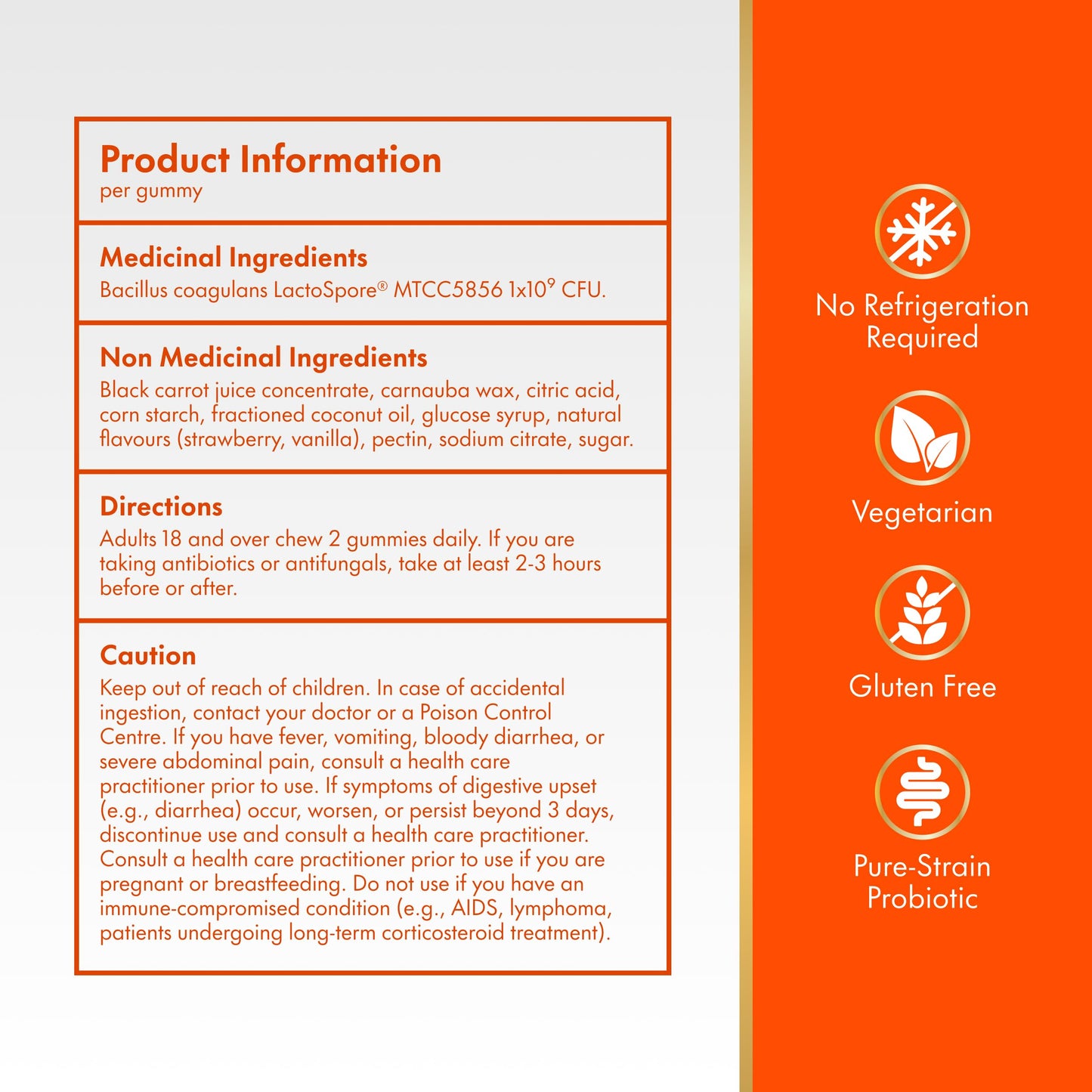 Align Probiotic Gummies for Women & Men, Helps Support Gastrointestinal Health, Made With Naturally Sourced Fruit Flavors, Strawberry Flavour, 60 Gummies 🍁 All In One Marketplace Canada