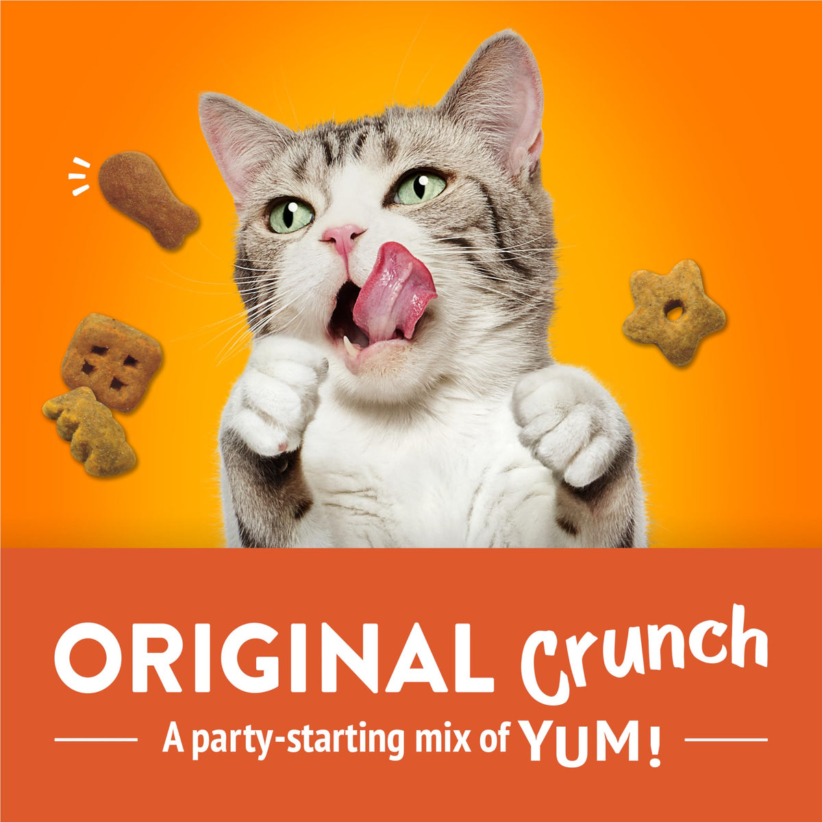 Friskies Party Mix Cat Treats, Original Crunch Chicken 510g (3 Pack) 🍁 All In One Marketplace Canada