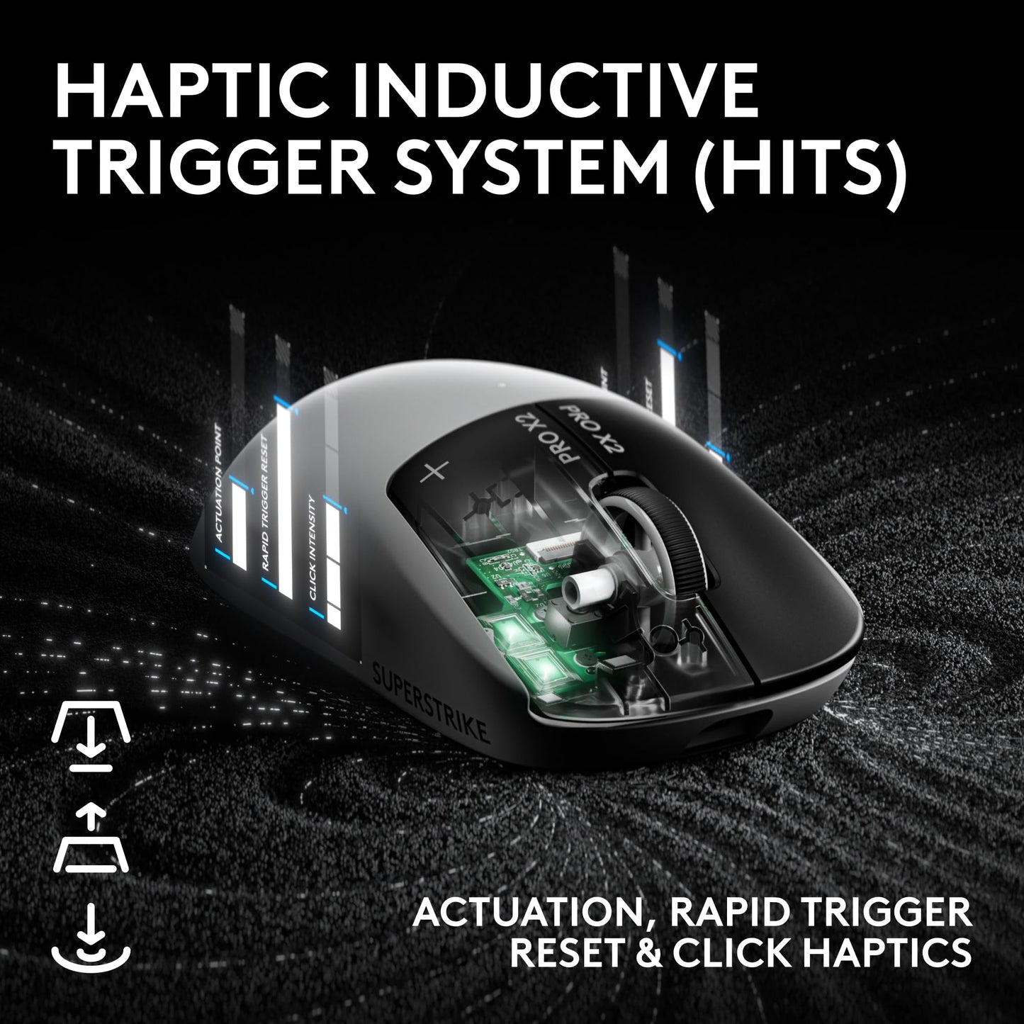 Logitech G PRO X2 SUPERSTRIKE Wireless Gaming Mouse - Black/White 🍁 All In One Marketplace Canada