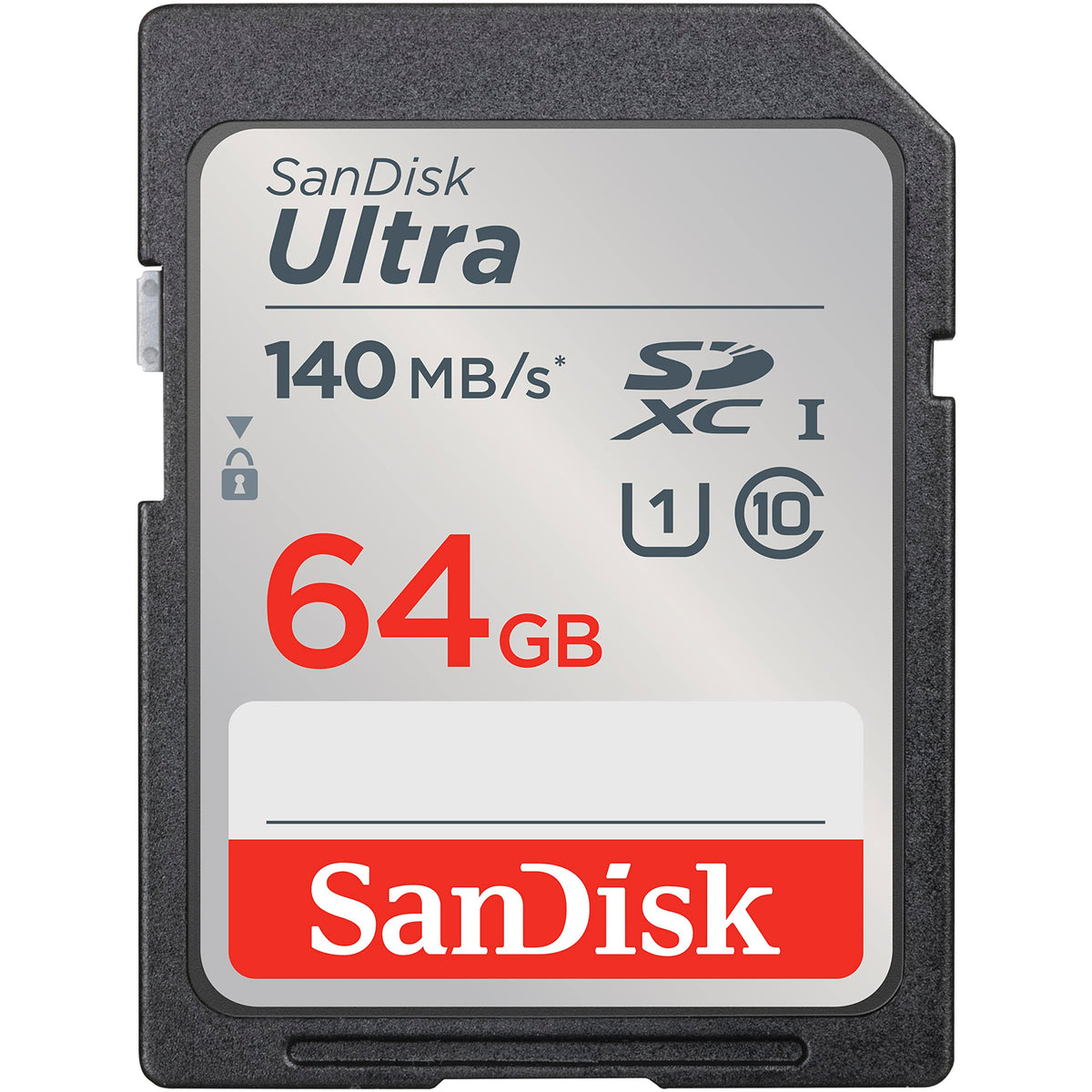 SanDisk 64GB Ultra SDXC UHS-I Memory Card - Up to 140MB/s, C10, U1, Full HD, SD Card - SDSDUNB-064G-GN6IN 🍁 All In One Marketplace Canada