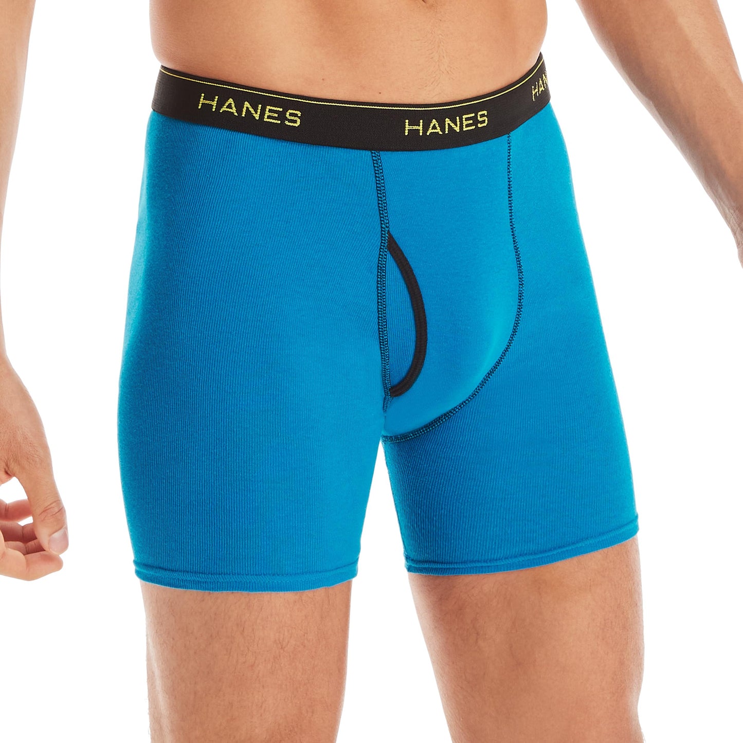 Hanes Men's 4 Pack FreshIQ Ringer Boxer Brief, Assorted, X Large 🍁 All In One Marketplace Canada