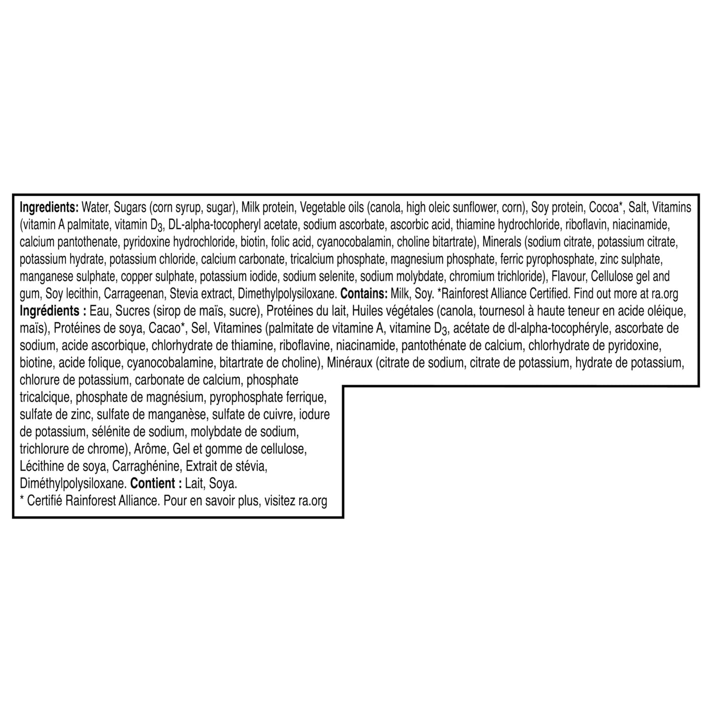 BOOST Original Meal Replacement Drink – Choc Latte, 24 Bottles, 6.1 kg 🍁 All In One Marketplace Canada