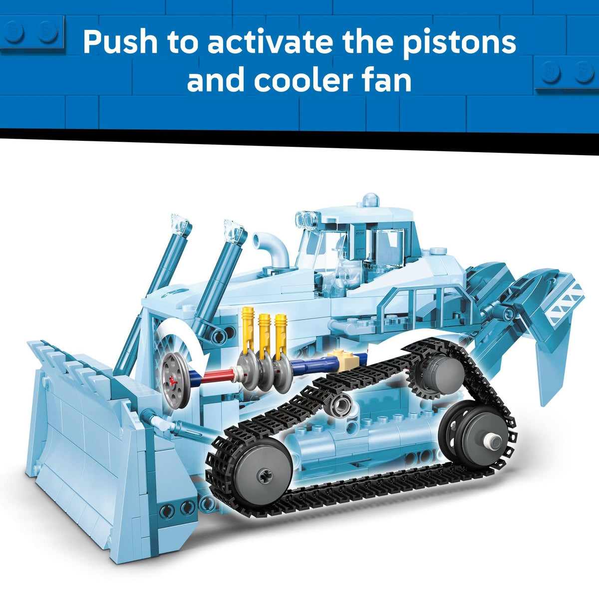 LEGO City Yellow Bulldozer Construction Site Building Toy for Kids, Ages 8+ - Pretend Play Set & Construction-Themed Building Blocks W/Toy Bulldozer Idea for Boys & Girls - 60466 🍁 All In One Marketplace Canada